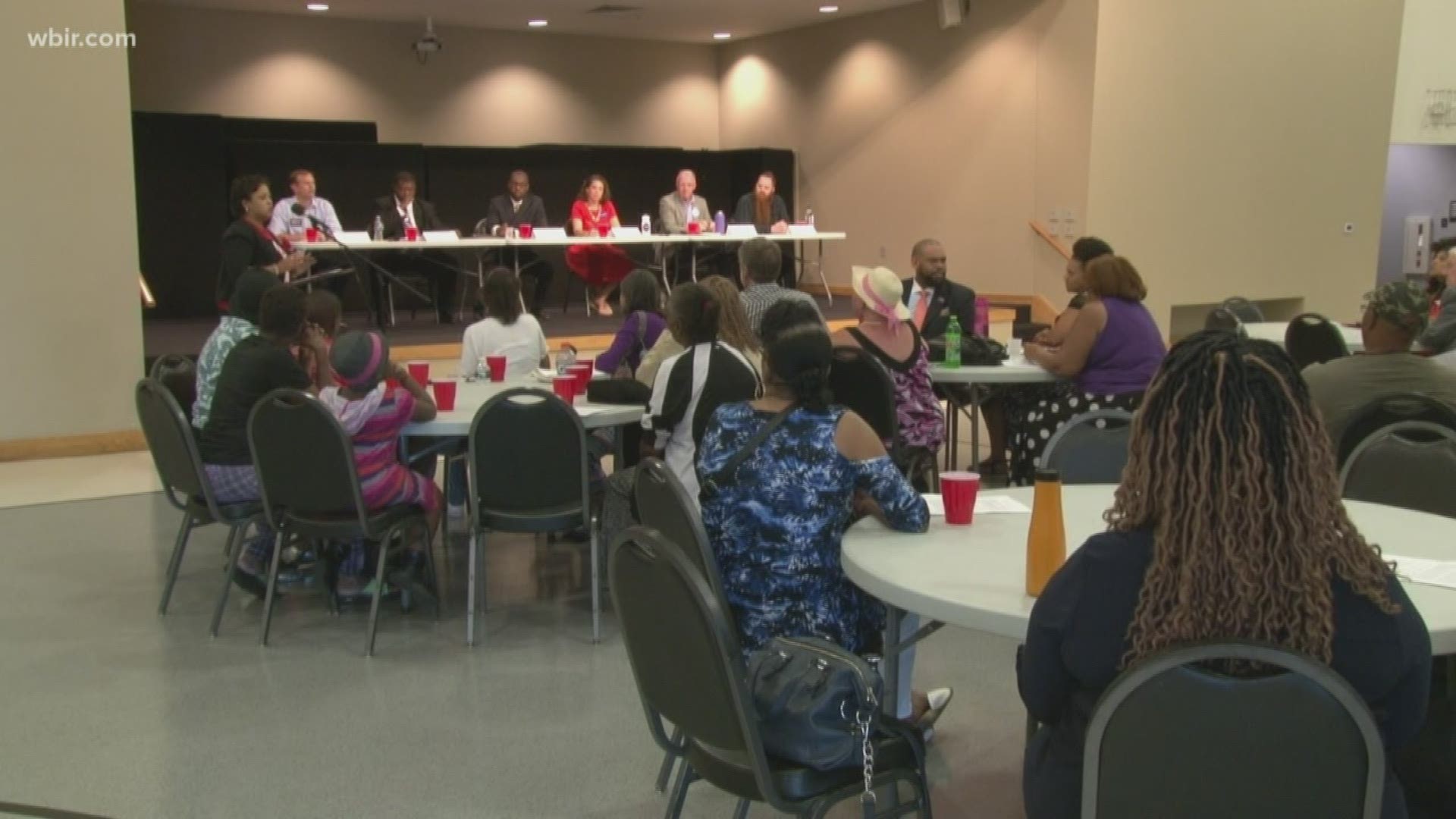 Mayoral candidates tackled top issues facing communities across Knoxville.