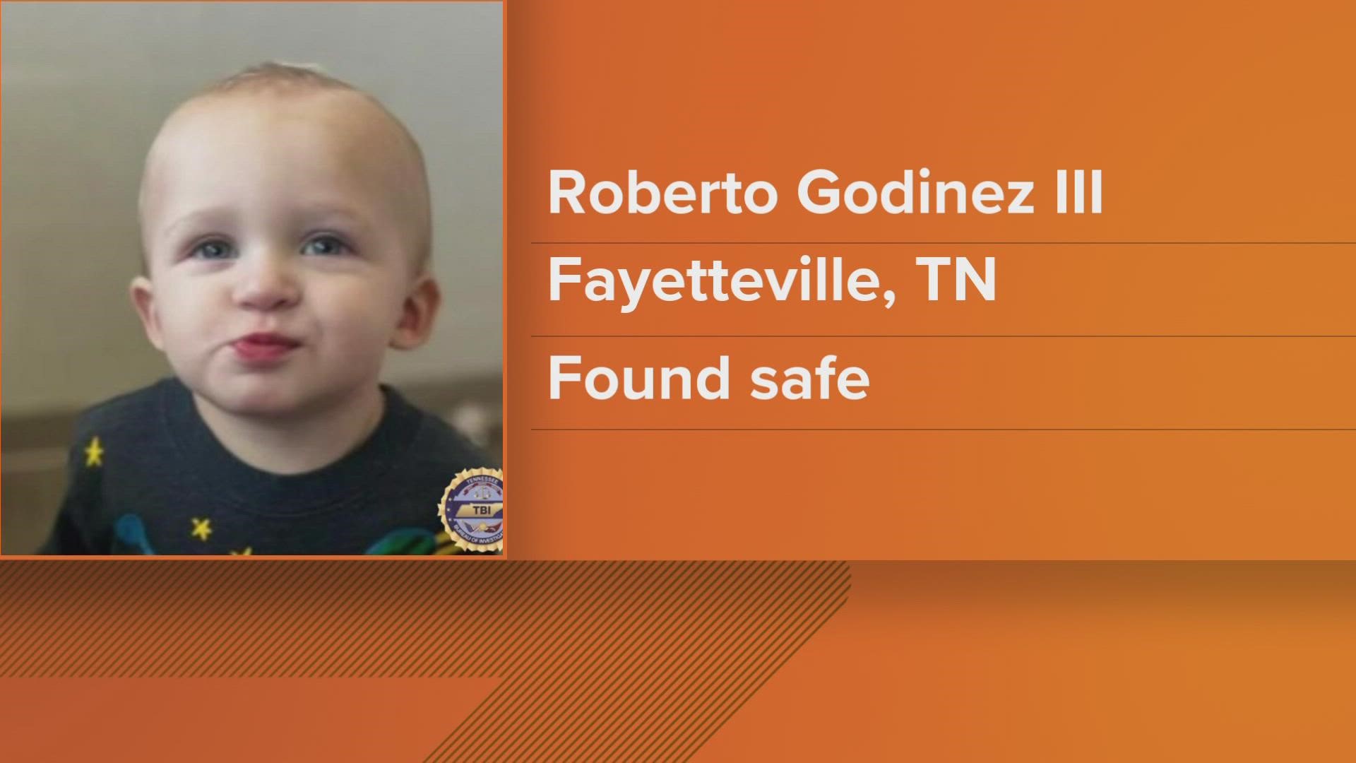 Amber Alert issued for missing Tennessee 1yearold