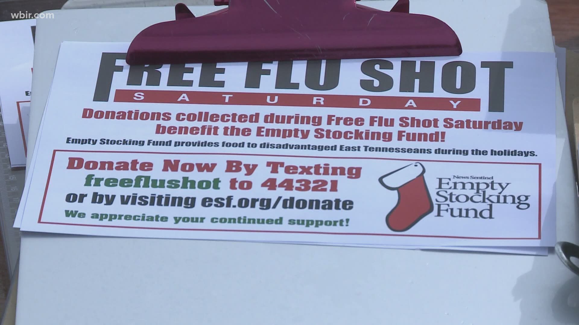 About 300 volunteers teamed up to make Free Flu Shot Saturday happen.