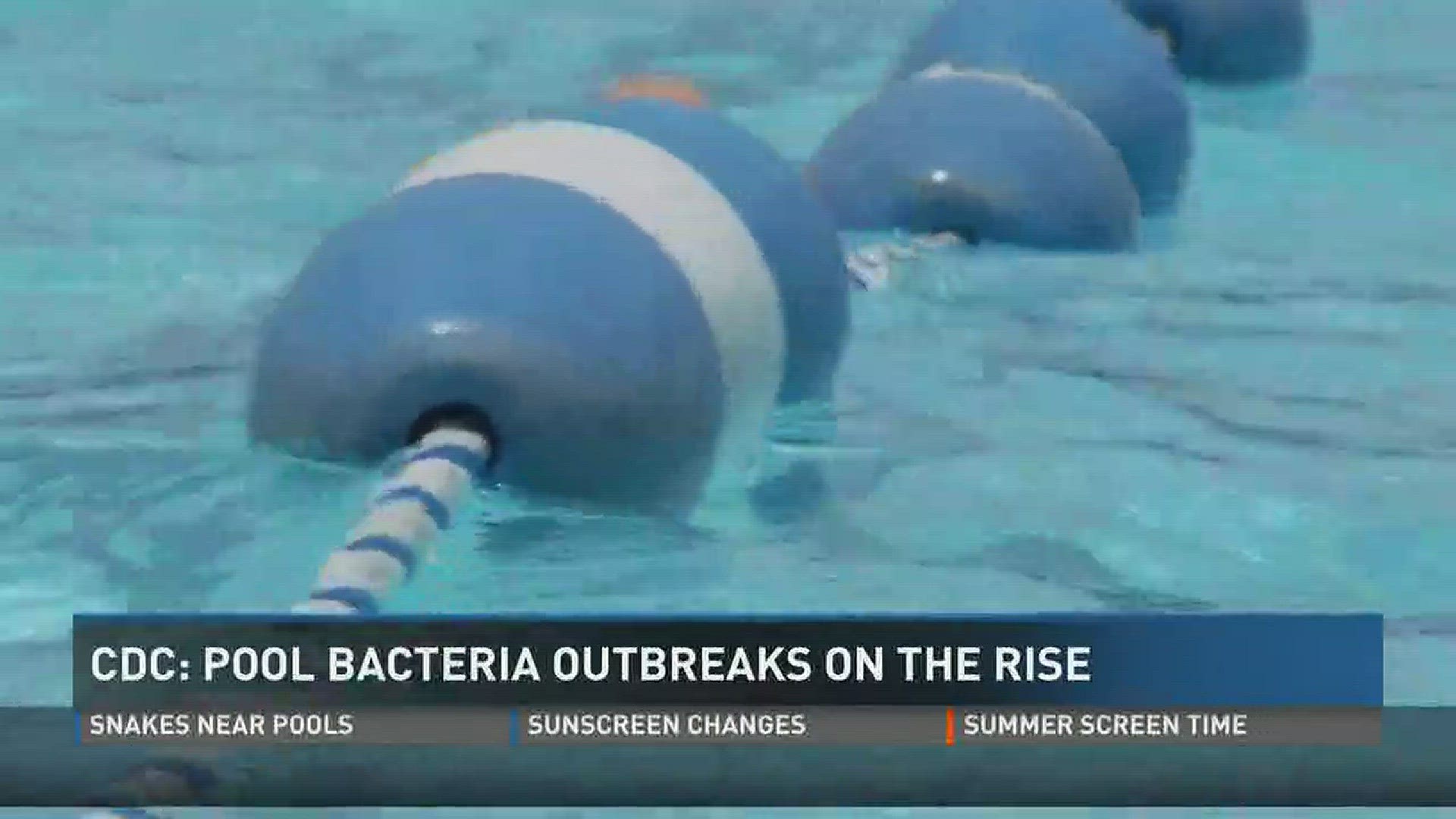 Outbreaks of an infection linked to swimming pools have doubled in the past two years. Crypto sporidium is a parasite that's resistant to chlorine.