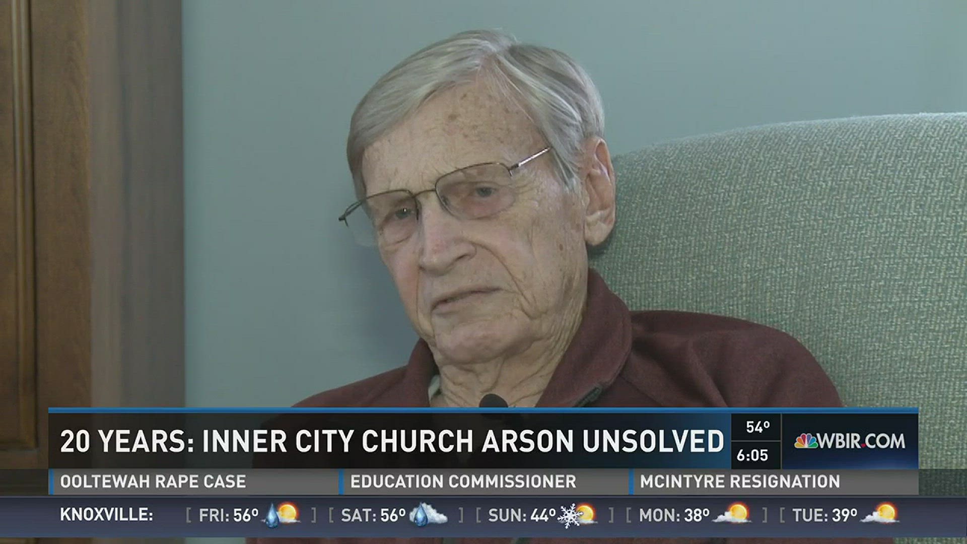 It's been 20 years since Inner City Church in Knoxville burned in a deliberate fire. It's a case that's till unsolved.