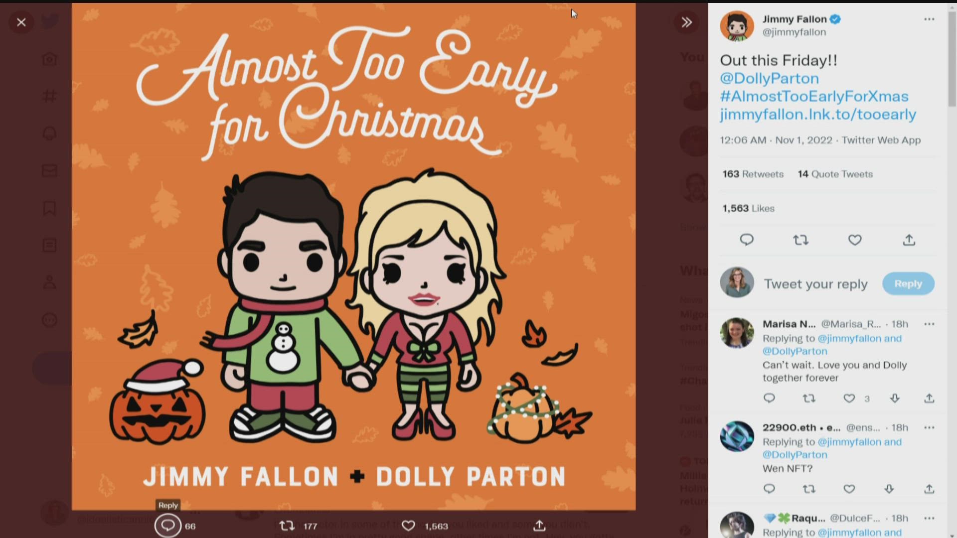 dolly-parton-and-jimmy-fallon-record-a-new-song-together-wbir