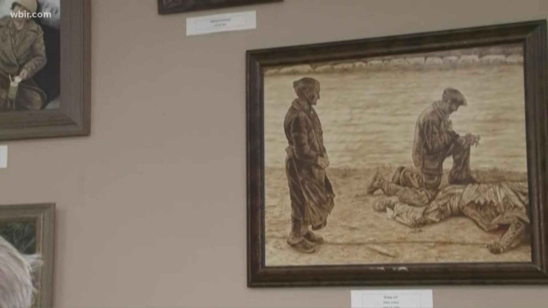 There is a new exhibit at the Farragut Museum honoring veterans through January.