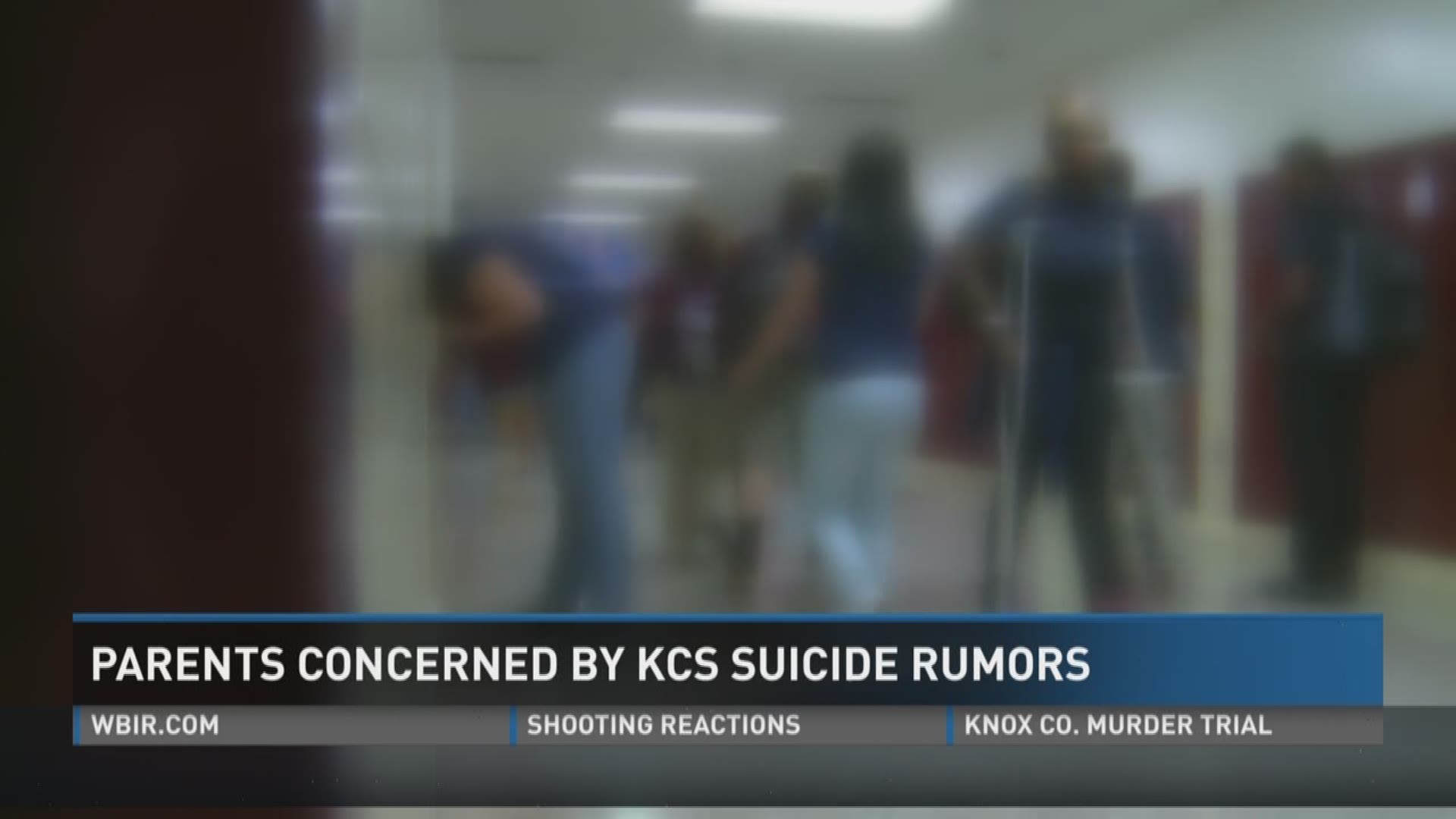 Knox County school parents are concerned with recent rumors about suicide.