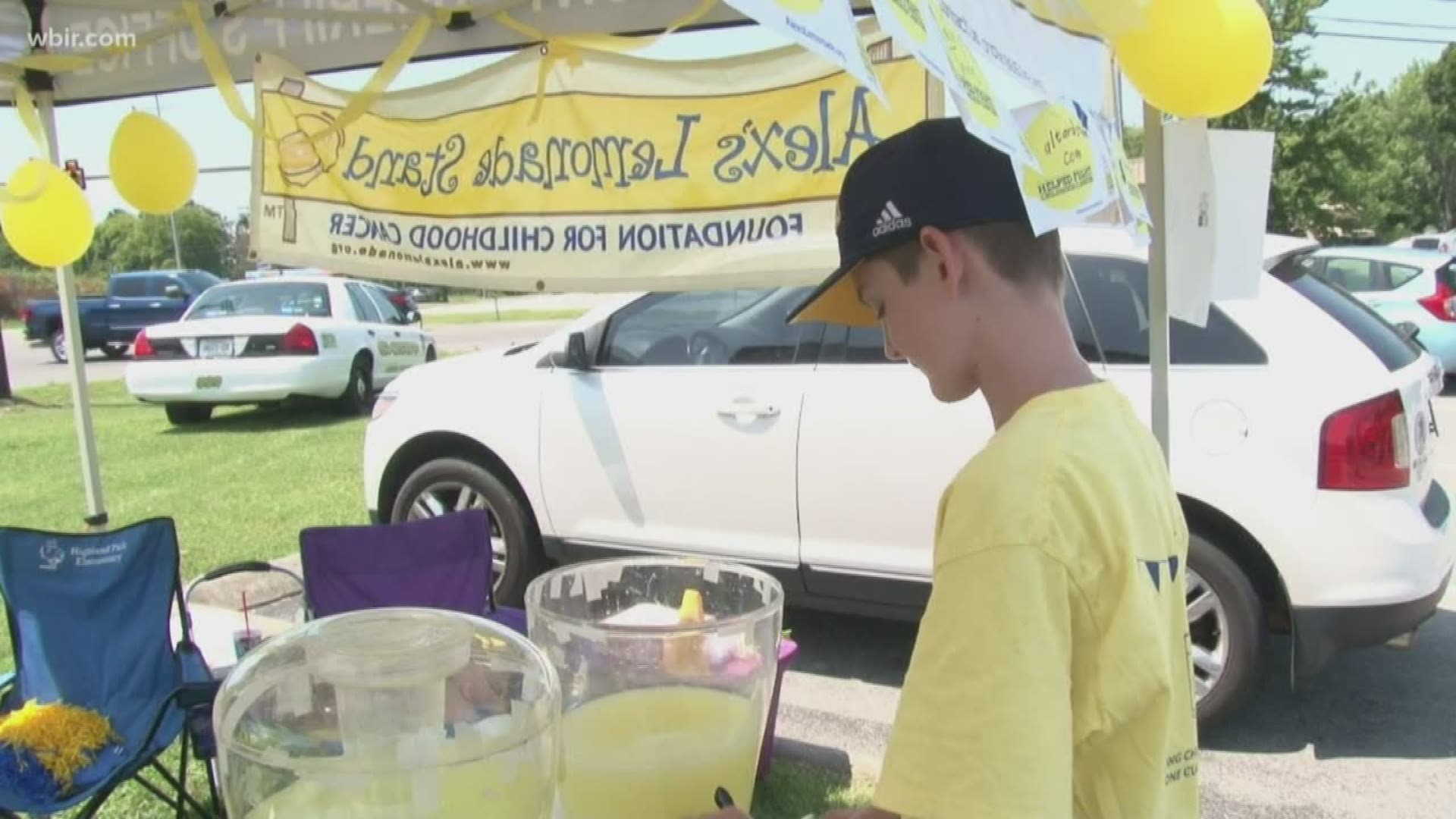 A Loudon County boy is fighting childhood cancer, one cup of lemonade at a time. Drew Myers runs the stand to raise money for Alex's Lemonade Stand - and has raised more than $10,000 over the years to support research, awareness and families dealing with pediatric cancer.