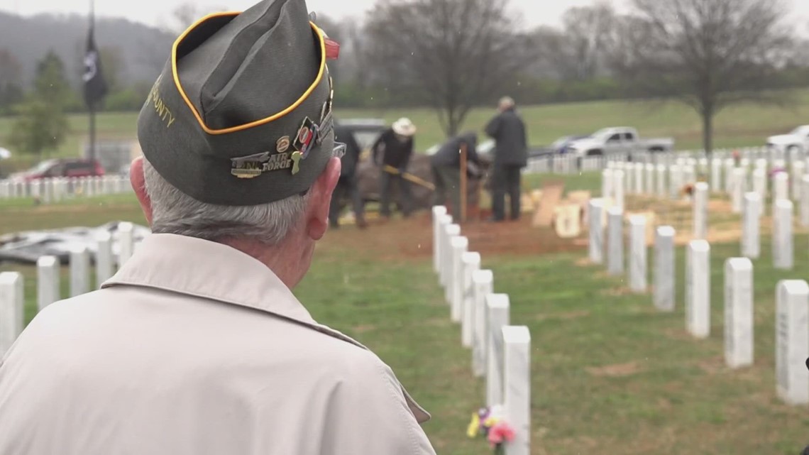 Unclaimed veterans buried in East Tennessee ceremony | wbir.com