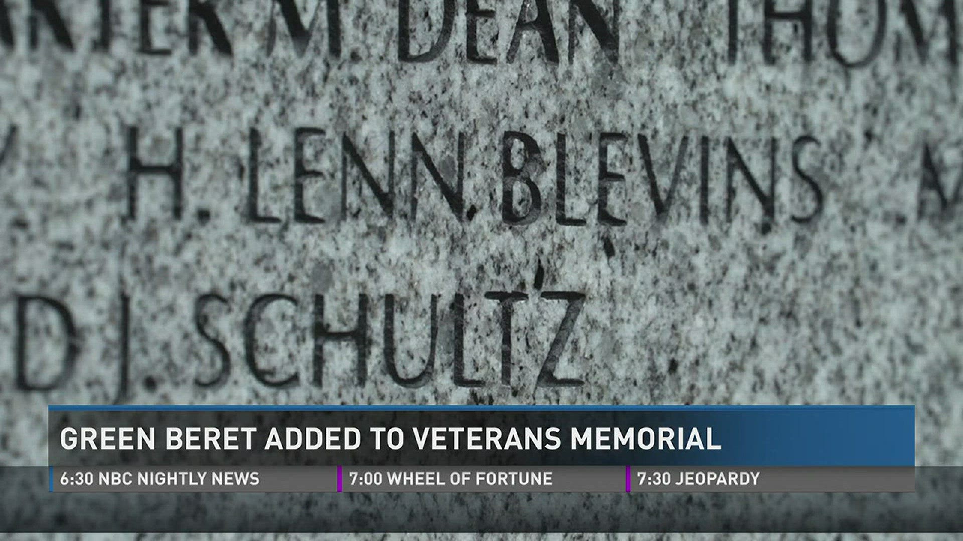 9 new names were added to the East Tennessee Veterans Memorial.