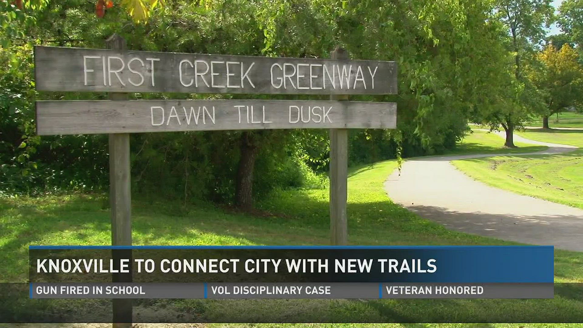 City leaders revealed a $45 million plan to build 24 miles of new greenways that will connect existing trails. August 11, 2016.