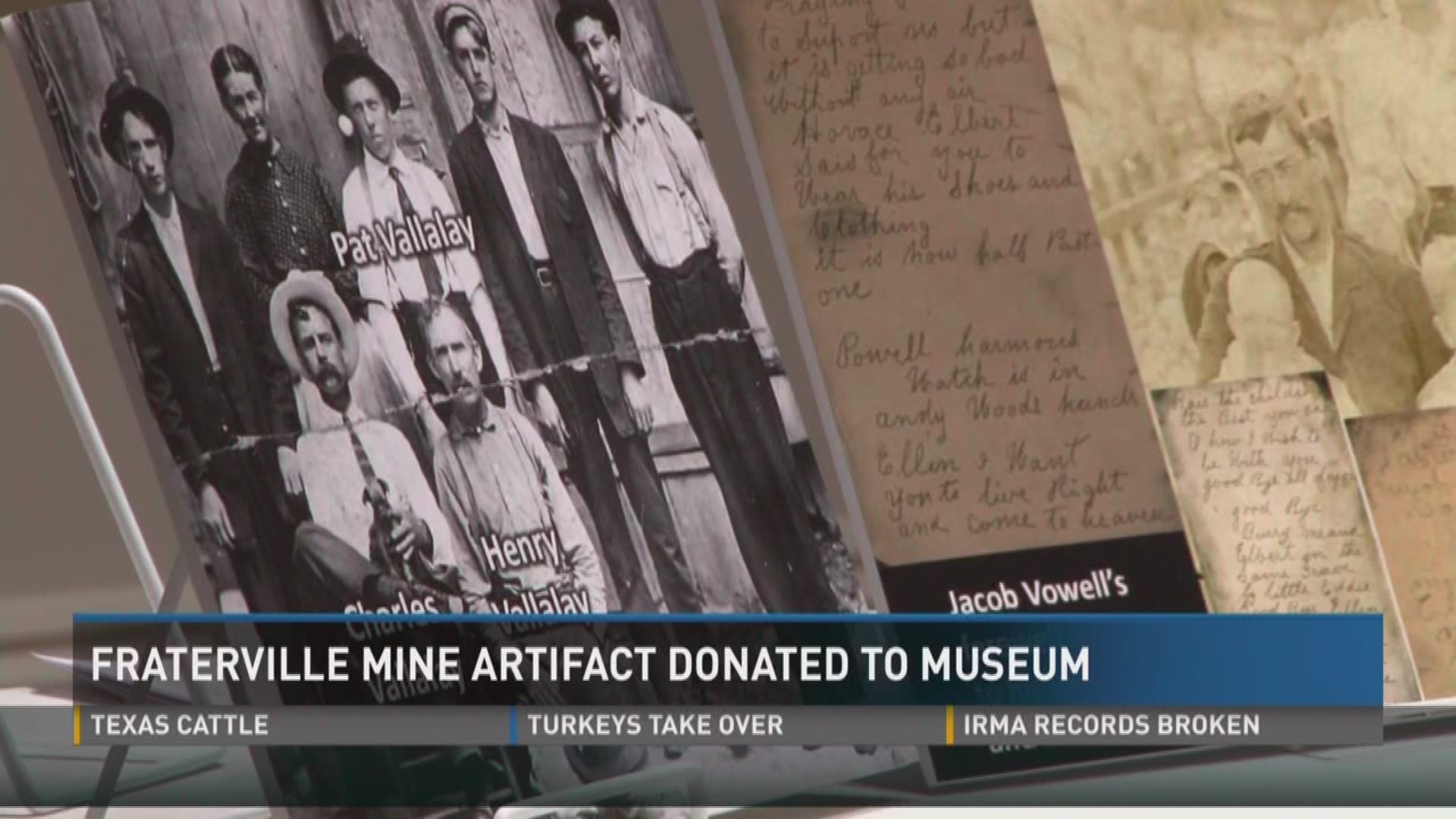 More than a hundred years after a horrific mine explosion in east Tennessee descendants of one of those miners made a historic donation to the East Tennessee history museum