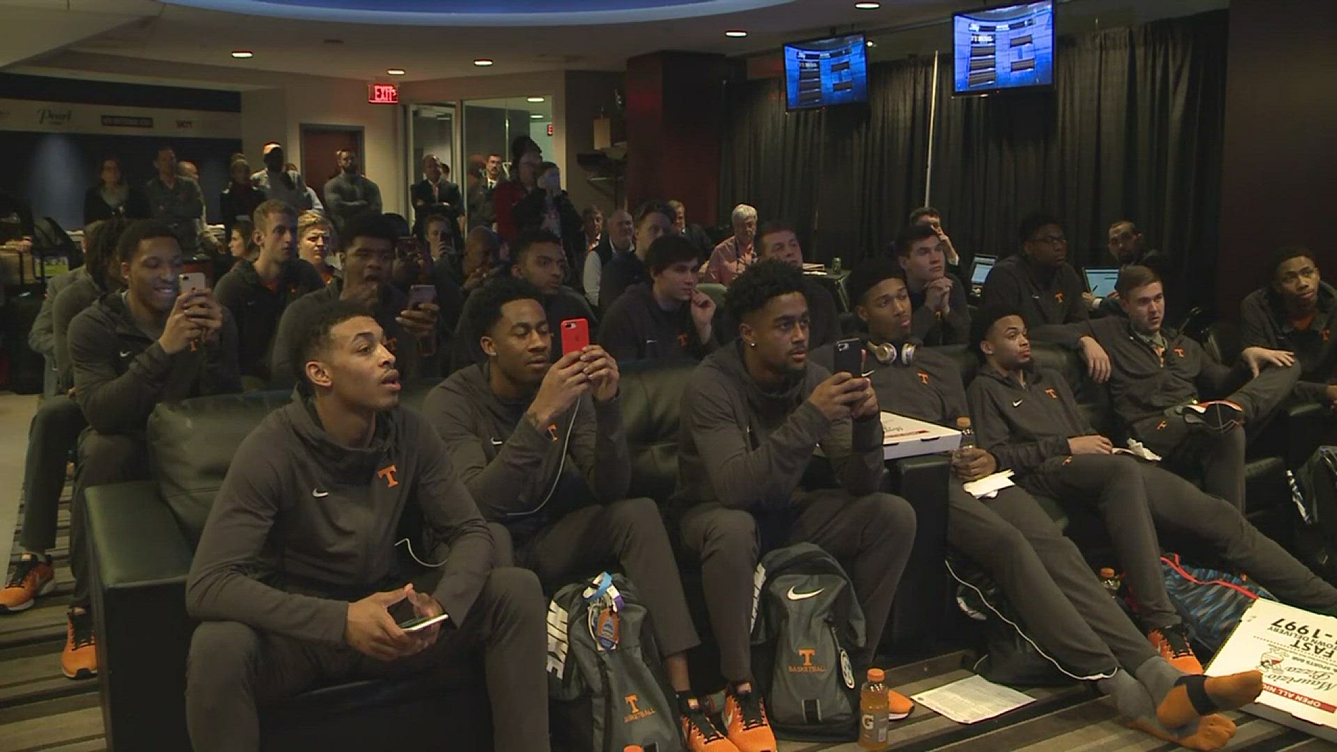 Tennessee's reaction to playing Wright State as a No. 3 seed in the NCAA Tournament.