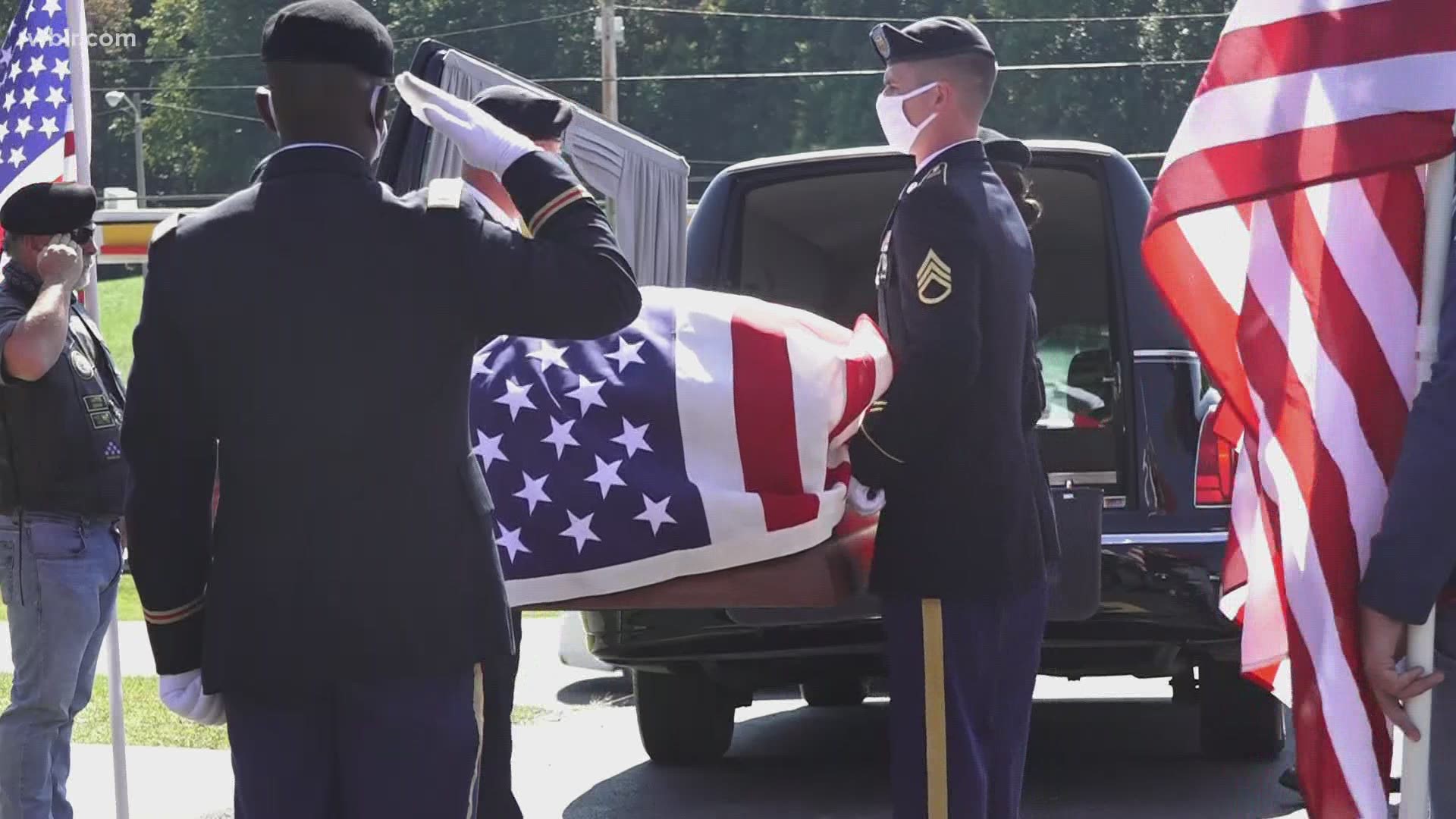 76 years after his death on the battlefield, a World War II army veteran is finally home.