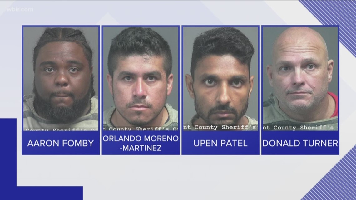 Four arrested in East Tennessee following human trafficking sting ...
