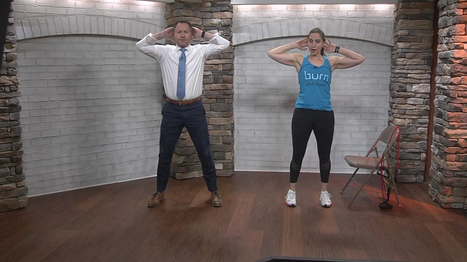 Carissa Mahoney from Burn Boot Camp in Farragut shares some easy no-equipment exercises.