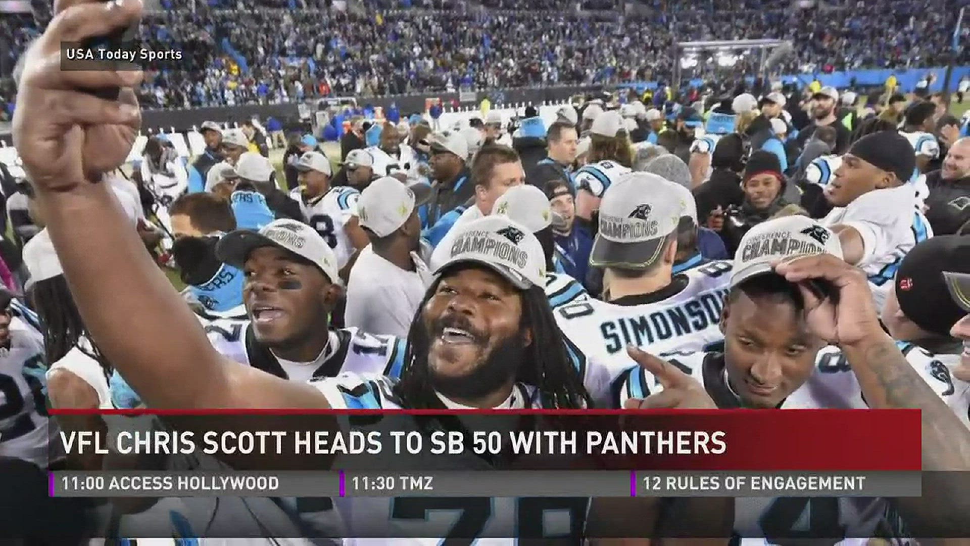 Former Vol Chris Scott will play in Super Bowl 50 with the Panthers