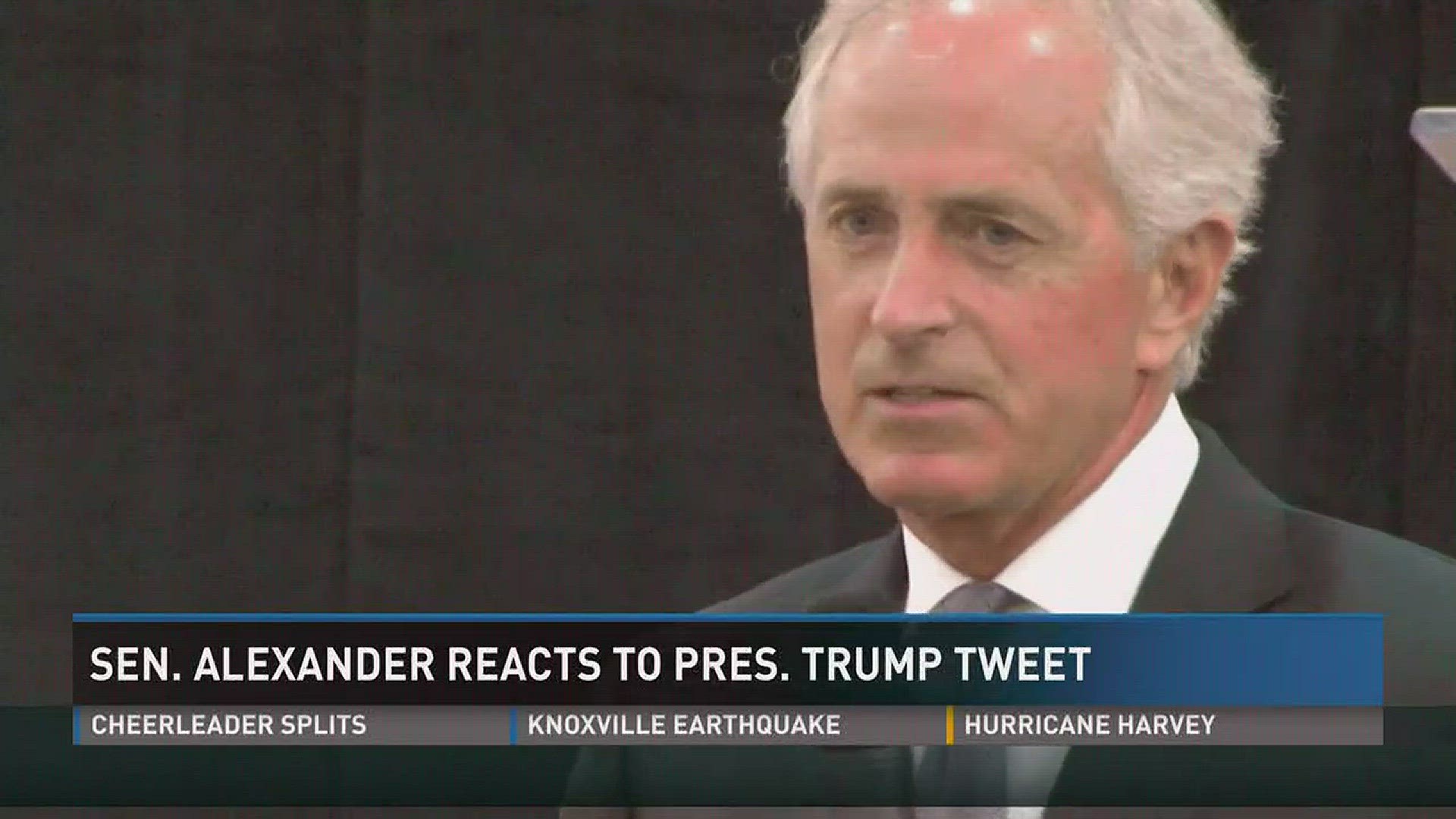 Aug. 25, 2017: President Donald Trump tweeted a response to Tennessee Sen. Bob Corker's comments about his competency as president.
