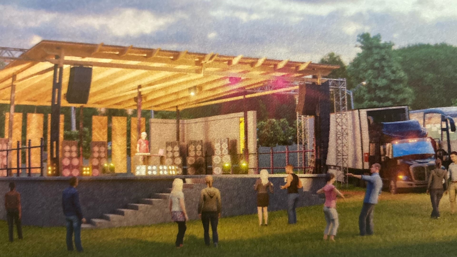 City, county leaders break ground on new outdoor event center in East ...