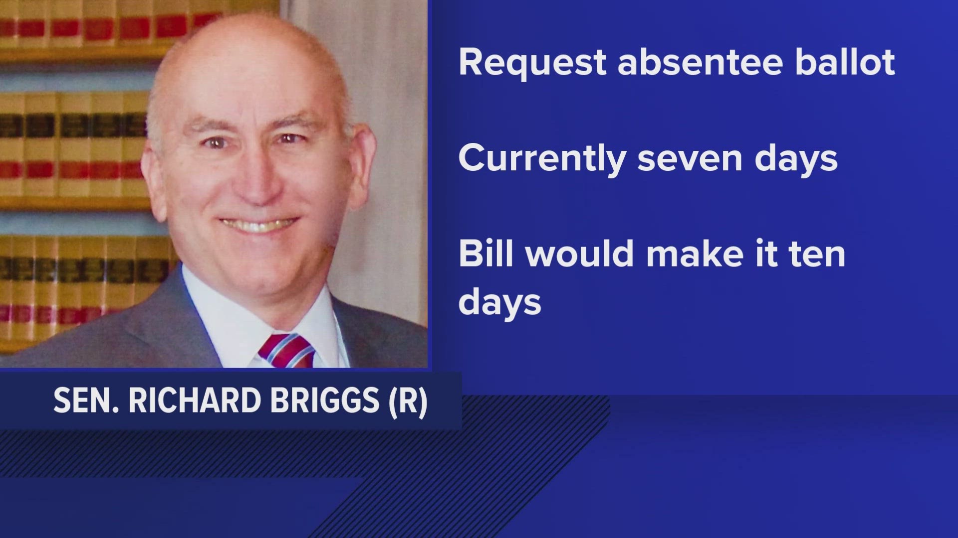 The bill was introduced by Sen. Richard Briggs (R - Knoxville) and is expected to be discussed in the Senate's State and Local Government Committee on Jan. 23.