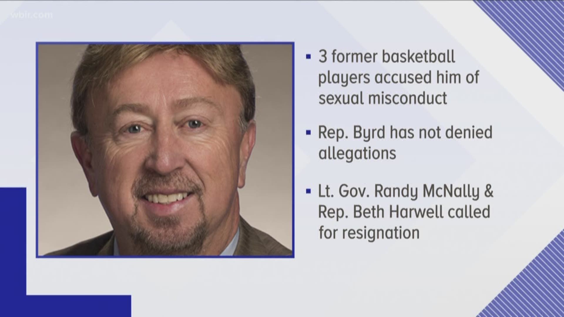 A Tennessee lawmaker announced he'll run for re-election despite allegations of sexual misconduct.