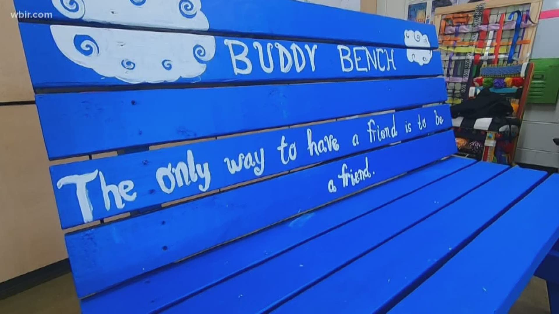 Students at Clinch River Community School built two new benches for Claxton Elementary School. However they'd tell you it was bigger than a project.