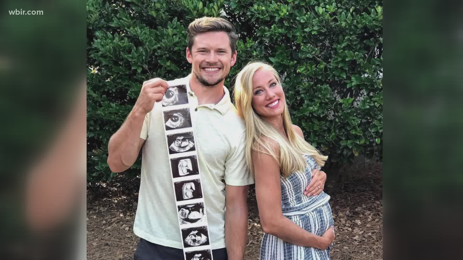 10news Anchor Leslie Ackerson and her family are expecting a baby in early December!