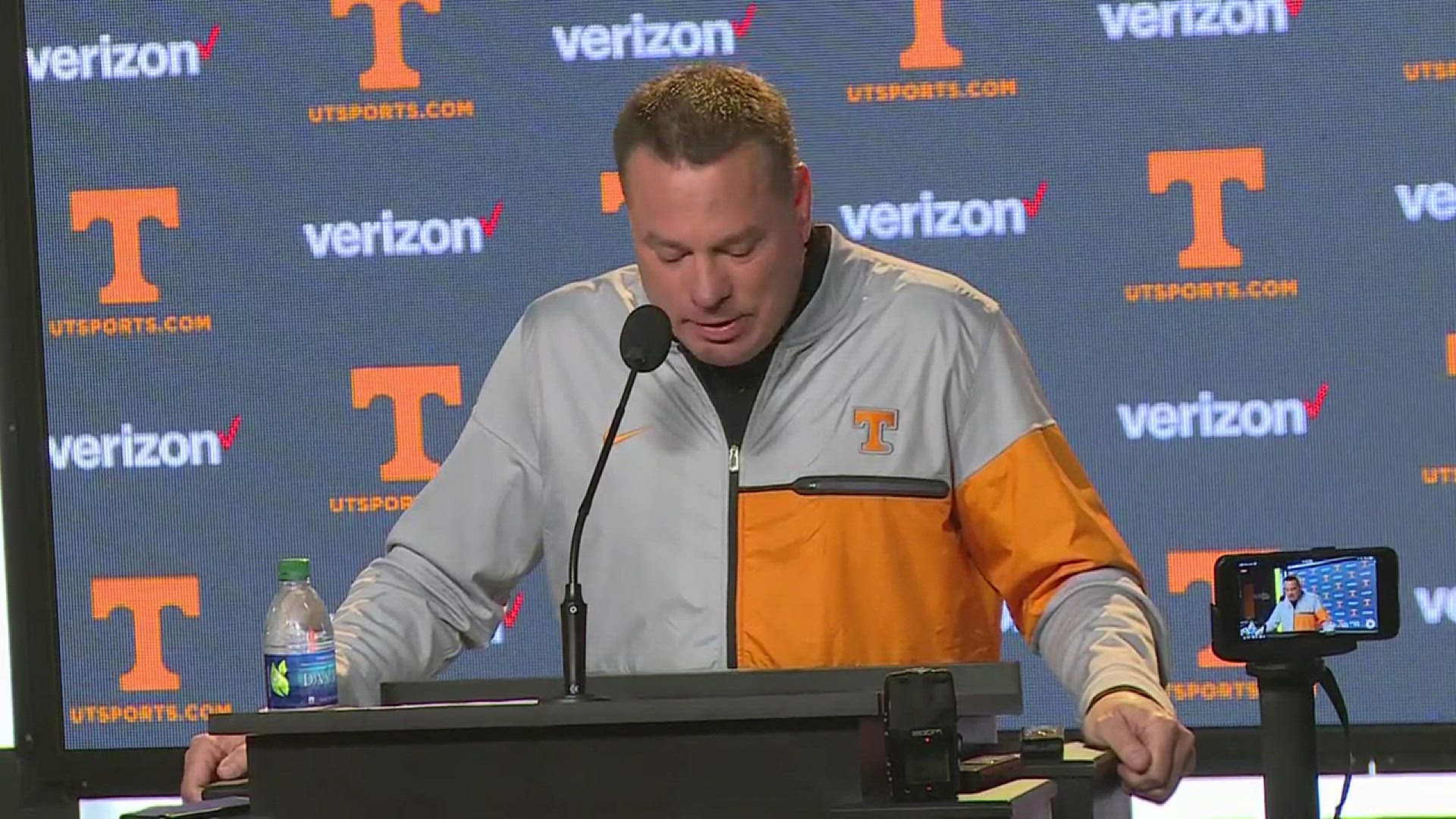 Tennessee left Tuscaloosa with a 45-7 loss and a 3-4 record. Butch Jones wants to make it clear that's not OK.