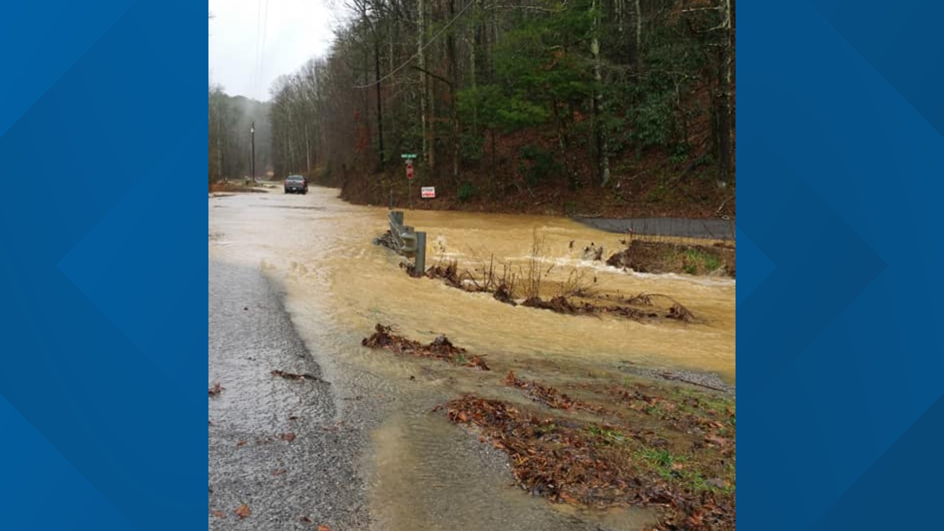 Flooding Begins To Recede Following Water Covered Roads Rescues And