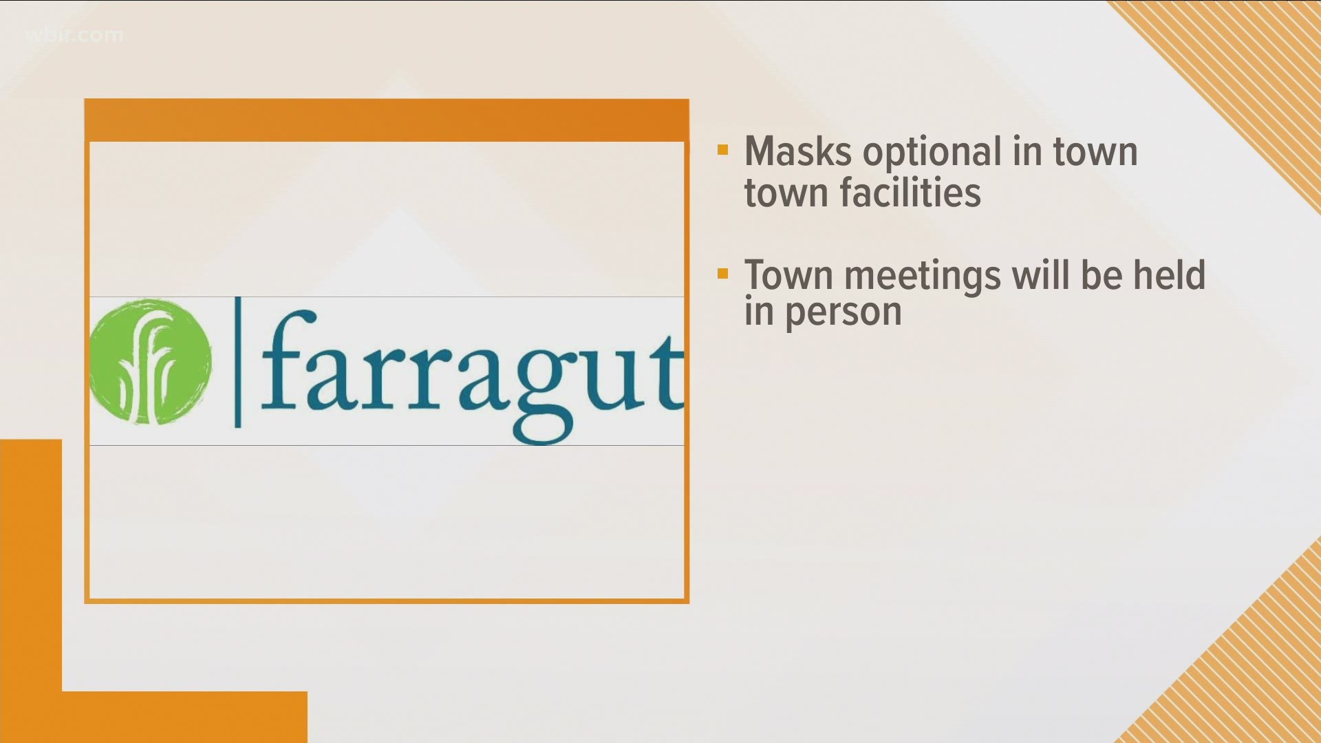 Town of Farragut lifts COVID-19 restrictions