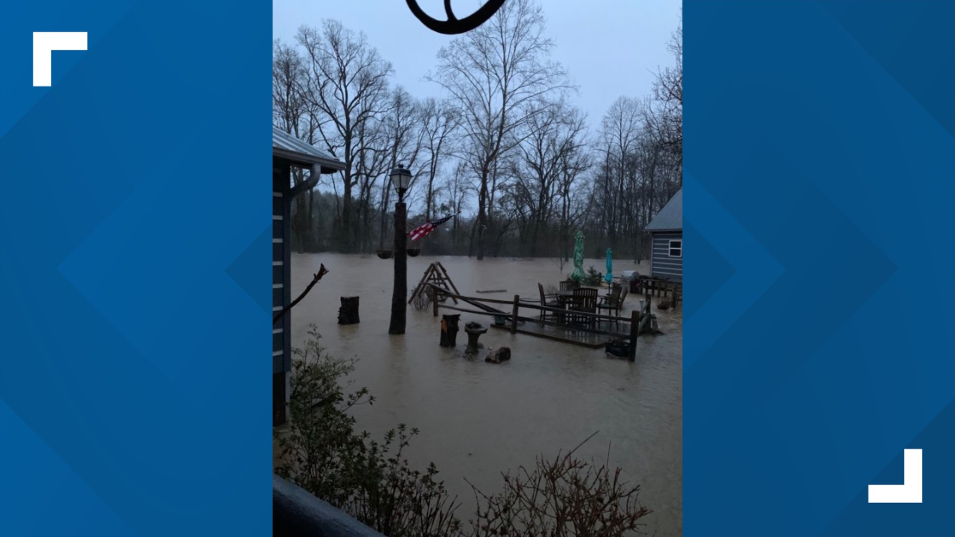 Flooding begins to recede following watercovered roads, rescues, and evacuations across East