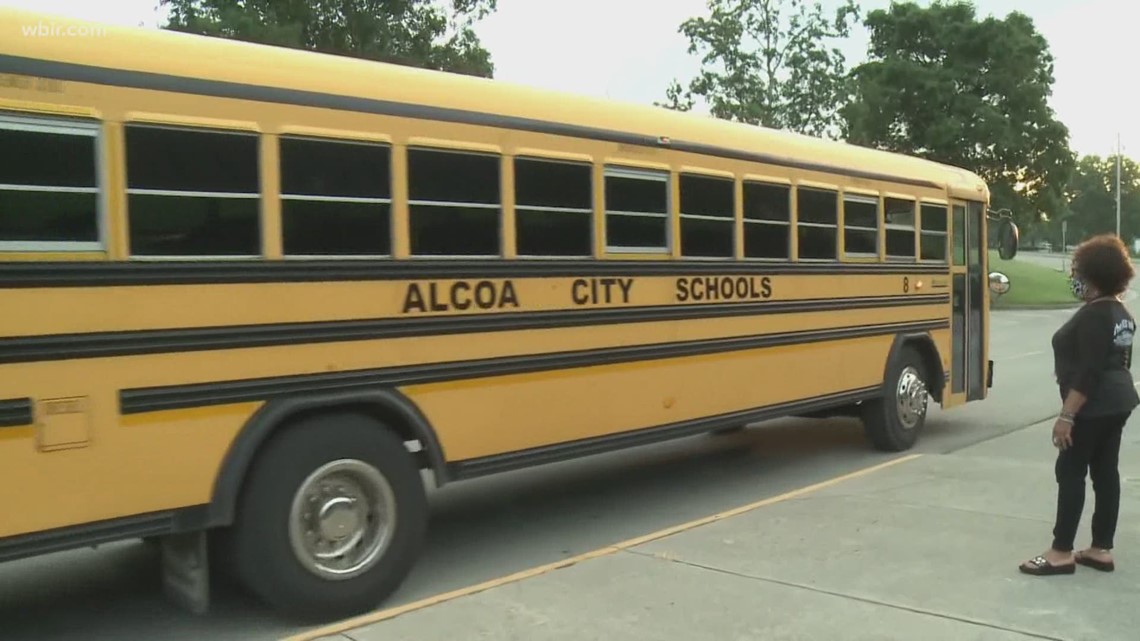 Alcoa City Schools students back to class on a staggered