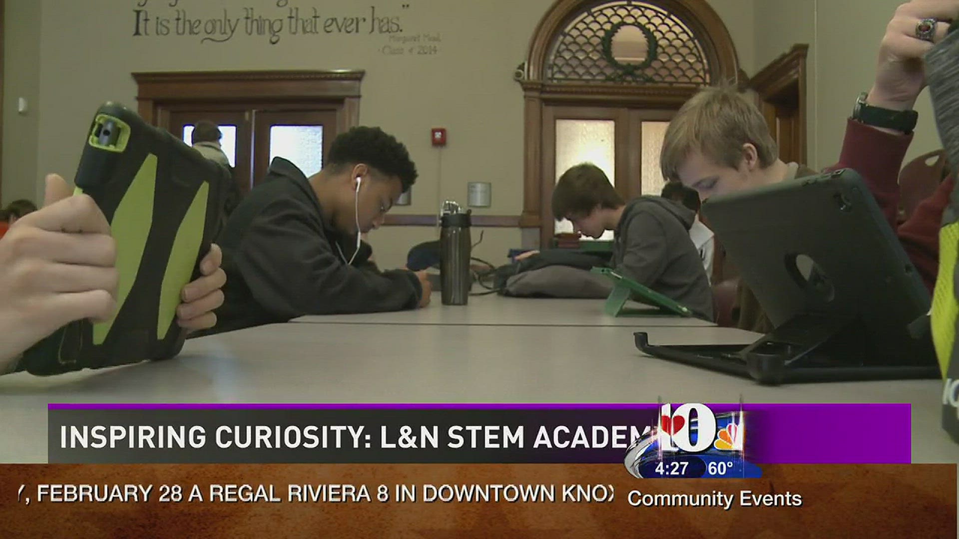 February 22, 2016Live at FIve at 4Inspiring Curiosity: L&N STEM academy