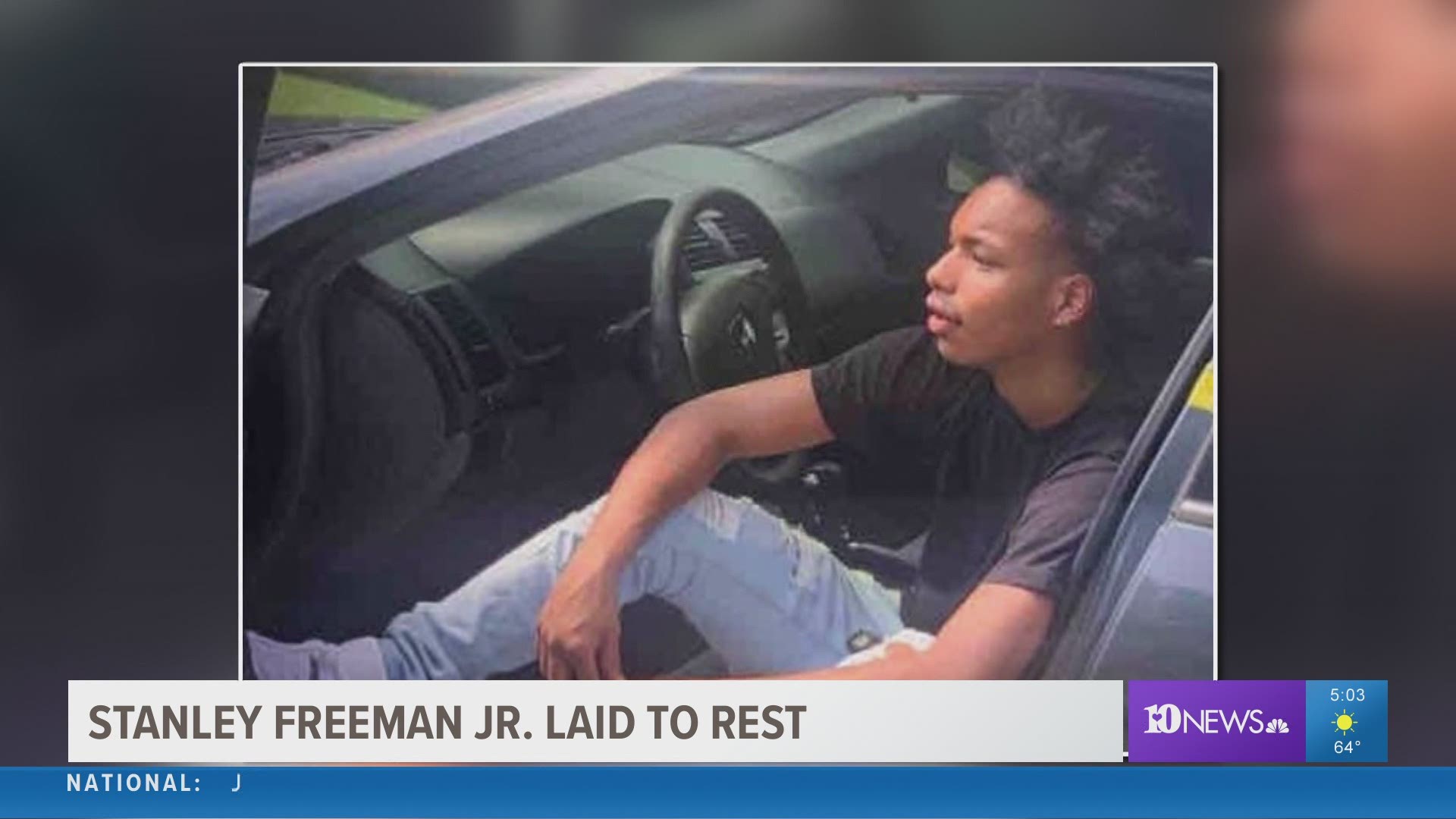 The Austin East High School student was shot and killed while driving home from school in early February.