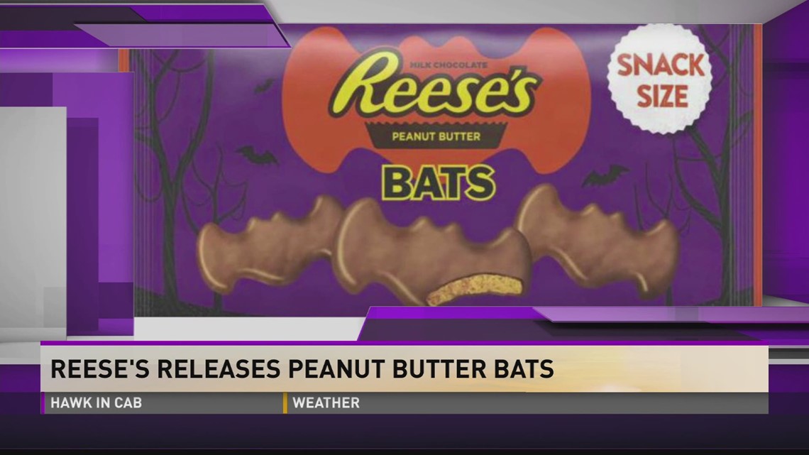 Reese's releases peanut butter bats for Halloween