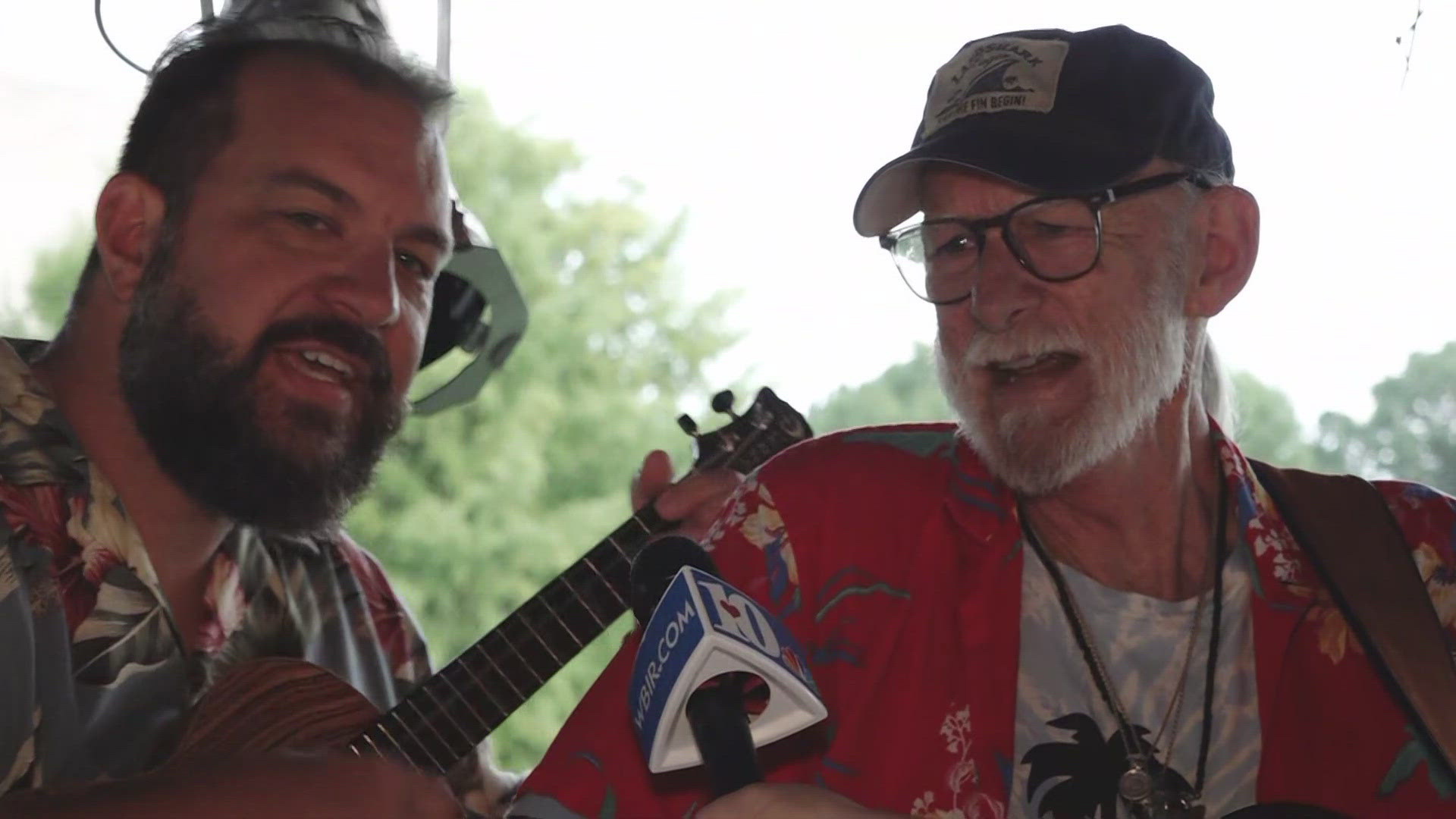 Bary and Derrick Jolly, a father-son duo, will perform on the Festival Lawn stage from 6 to 7:45 p.m. during the Festival on the Fourth in downtown Knoxville.