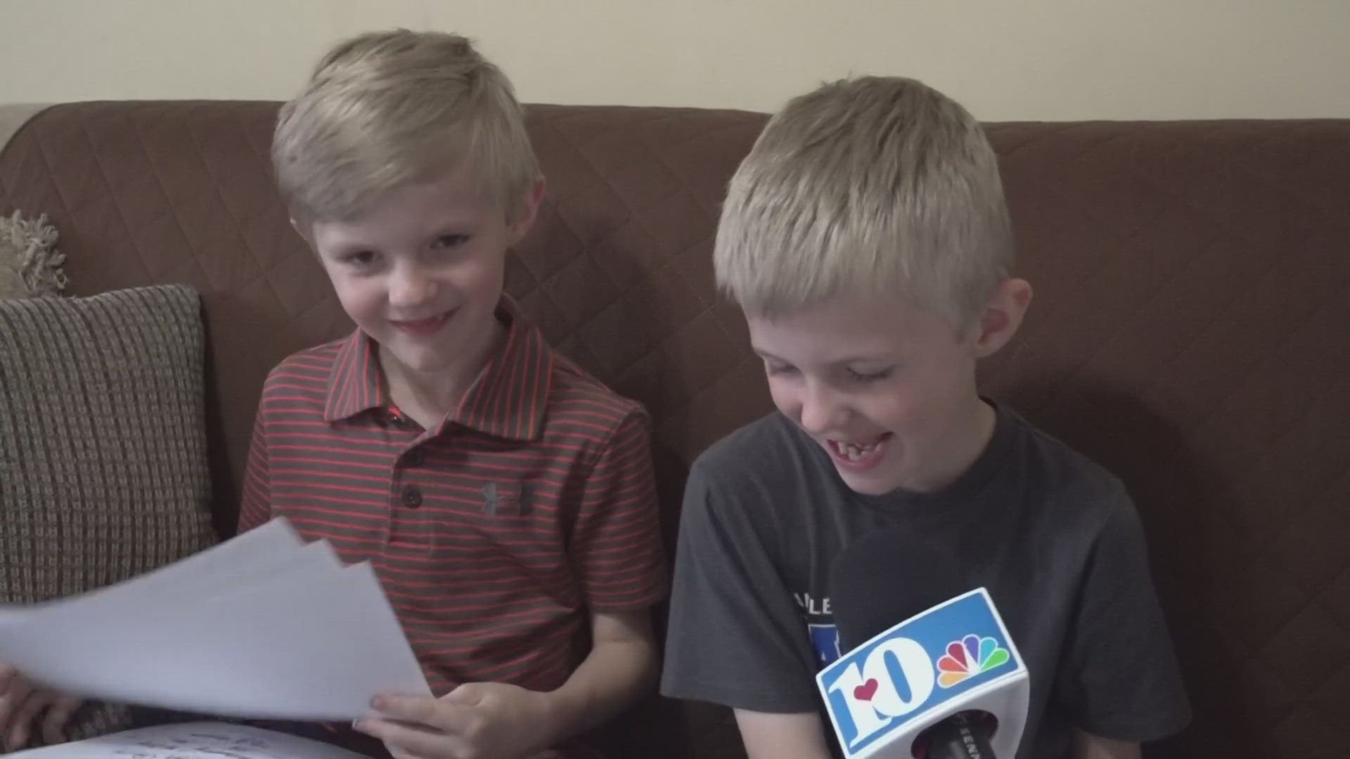 Both boys were excited to get their summer started, but TCAP exam changed those plans.
