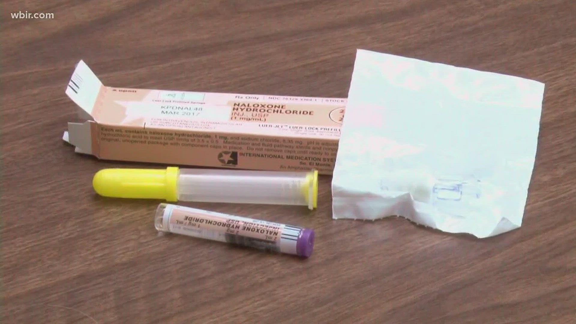 Oct. 23, 2017: The Knox County Commission took steps to prevent more overdose deaths by approving a Naloxone grant and donation for the Knox County Sheriff's Office.