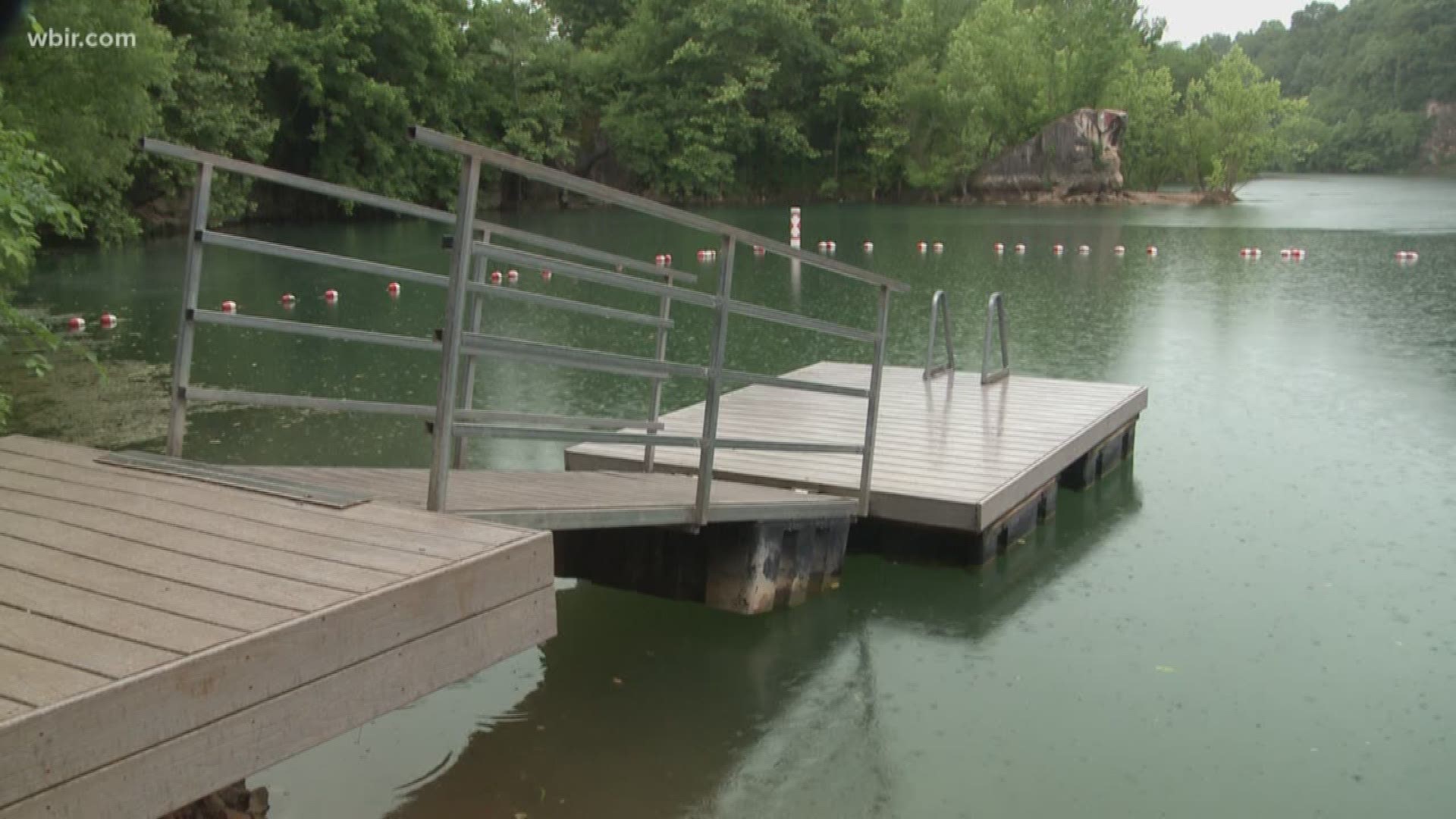 No Dock For You Knox Parks & Rec removes swimming dock at Mead's
