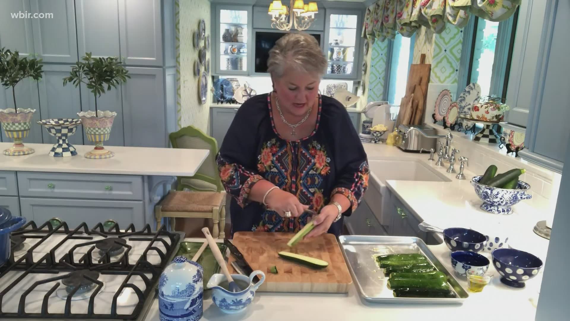 Joy McCabe shares a recipe for Roasted Zucchini Boats. For more of Joy's recipes visit joymccabe.com. August 3, 2020-4pm.