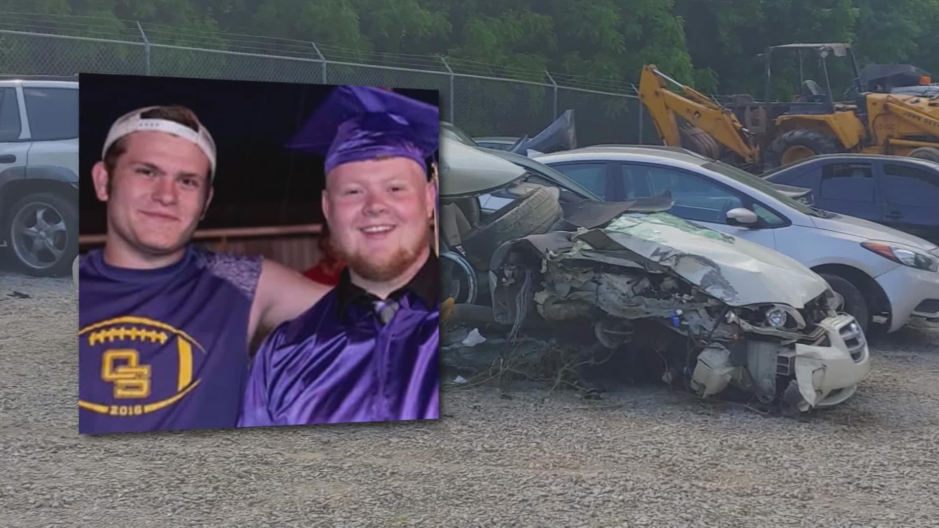 Joshua Freels and Austin French died in a high-speed car wreck in 2019. The driver of the car, Holden Melton, was convicted on two counts of vehicular homicide.