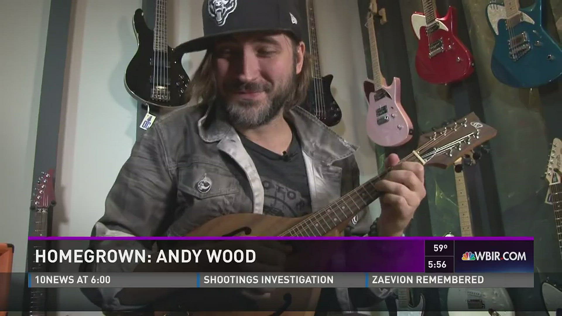 Musician Andy Wood saw a number of highlights during 2015. Dec. 22, 2015