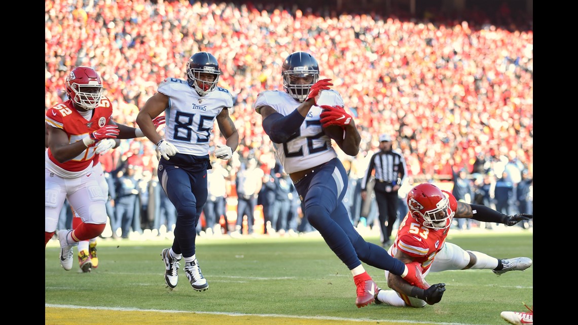 Tennessee Titans fall 35-24 to Kansas City Chiefs in AFC Championship