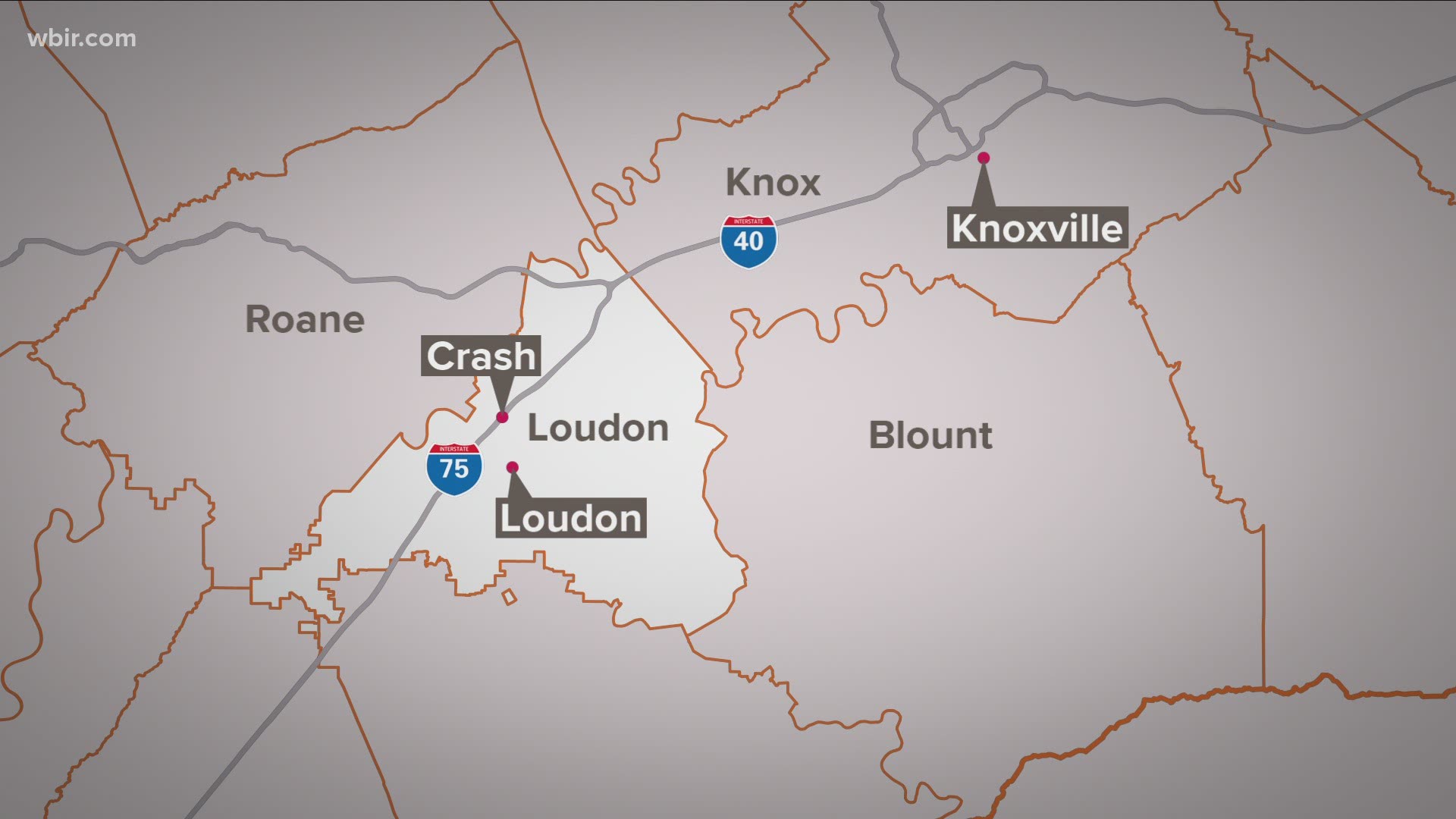 A 42-year-old Knoxville woman was killed on I-75 early Monday in Loudon County.