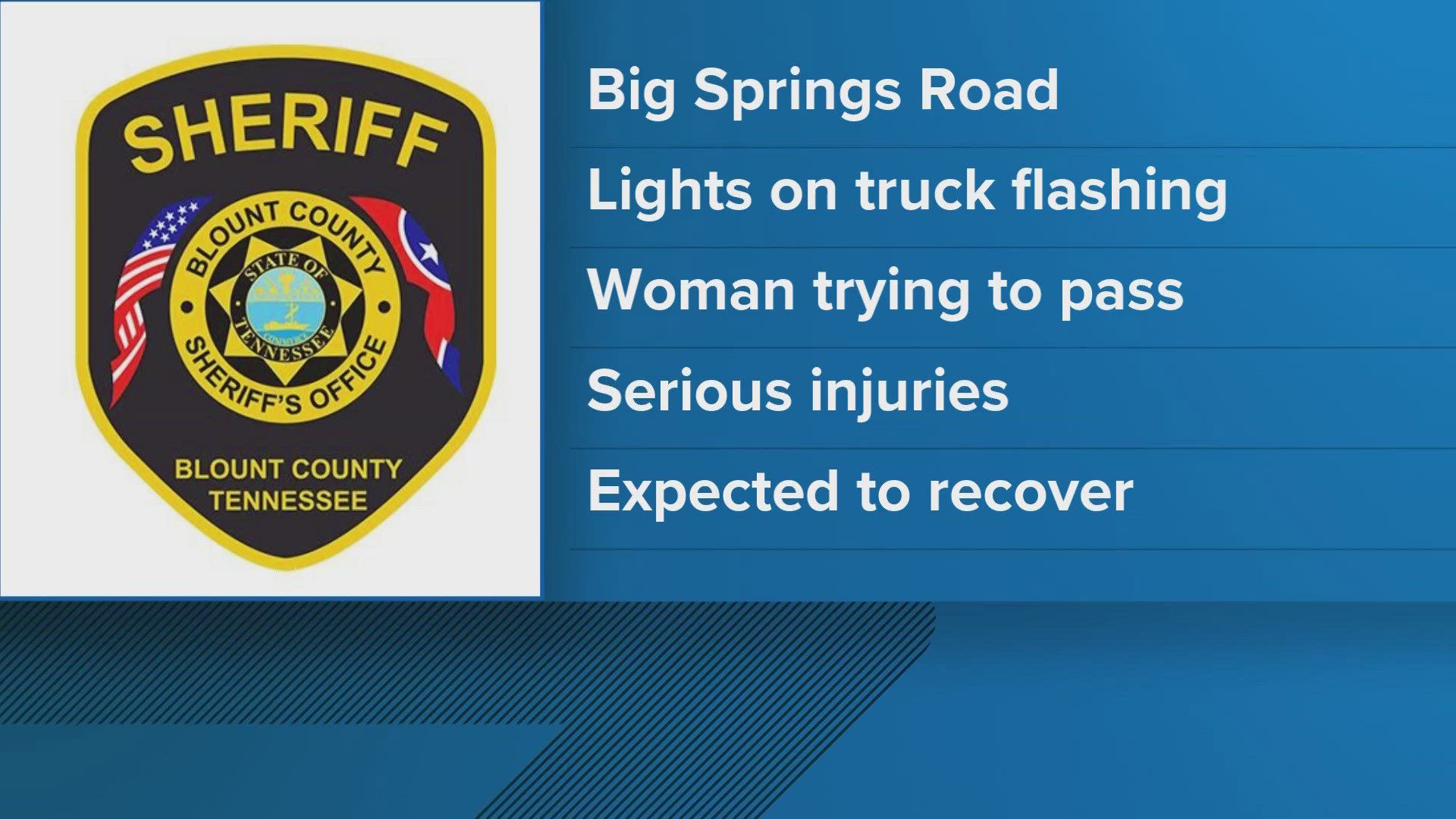 BCSO: Tow truck driver struck by car while assisting wreck | wbir.com