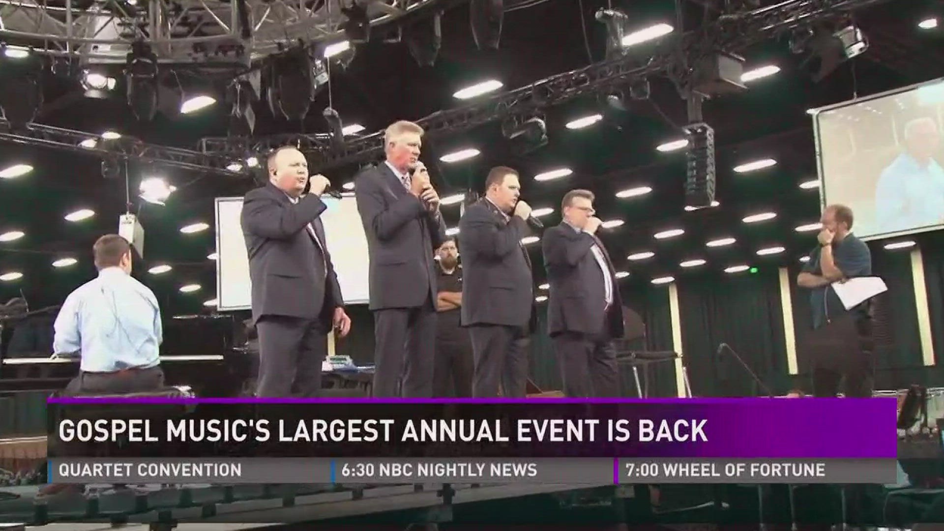 Sept. 25, 2017: Gospel music's largest annual event is back in Pigeon Forge this week.