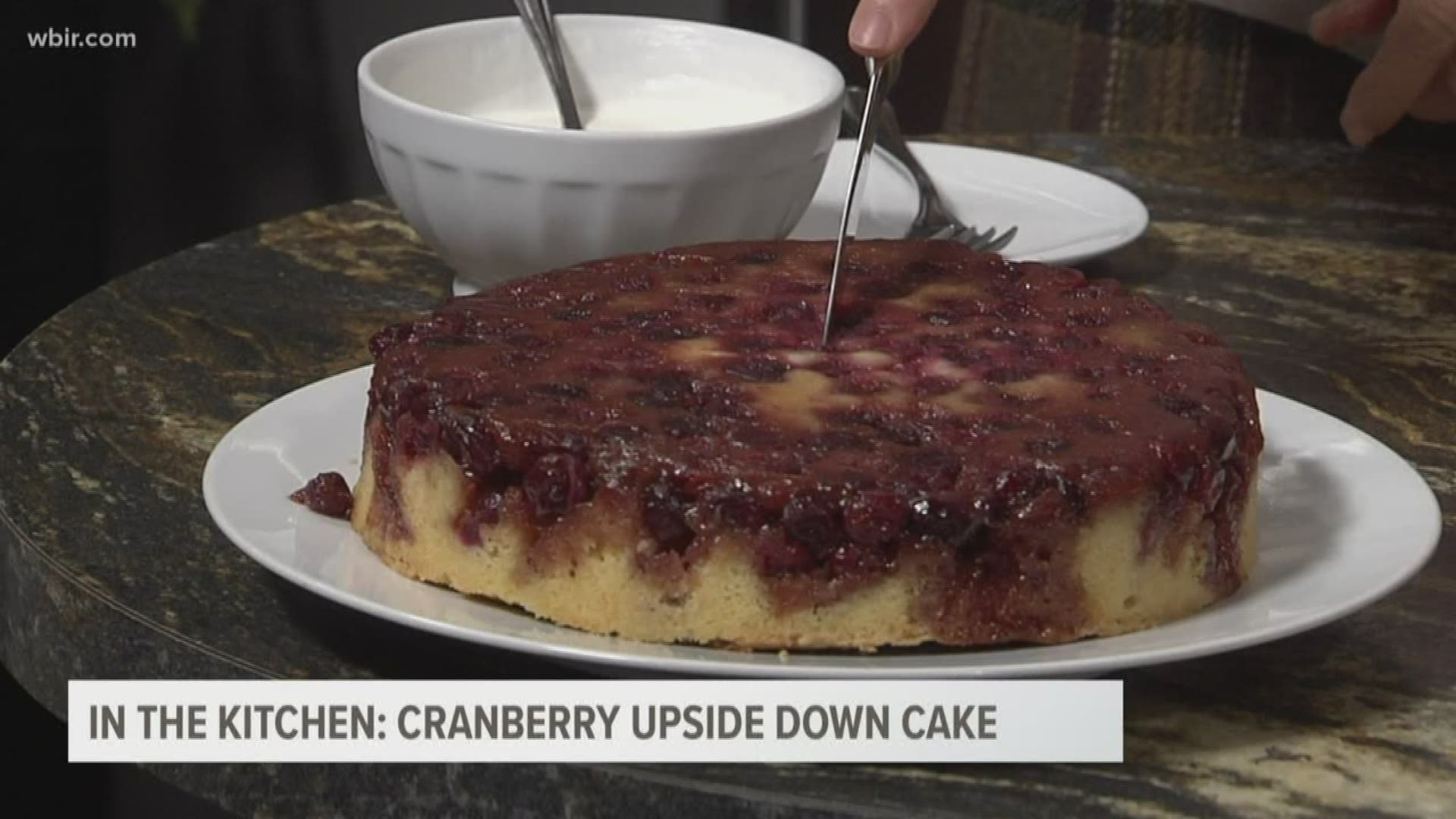 Mahasti Vafaie from Tomato Head joins us in the kitchen to make Cranberry Upside Down Cake.