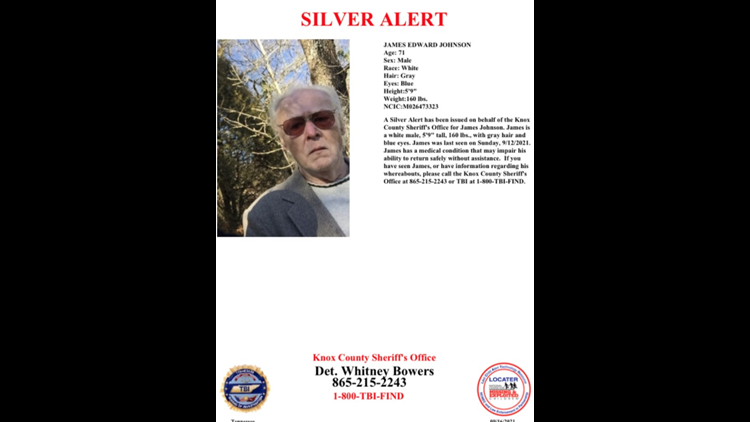 Tbi Missing Knox County Man Found Safe 9099