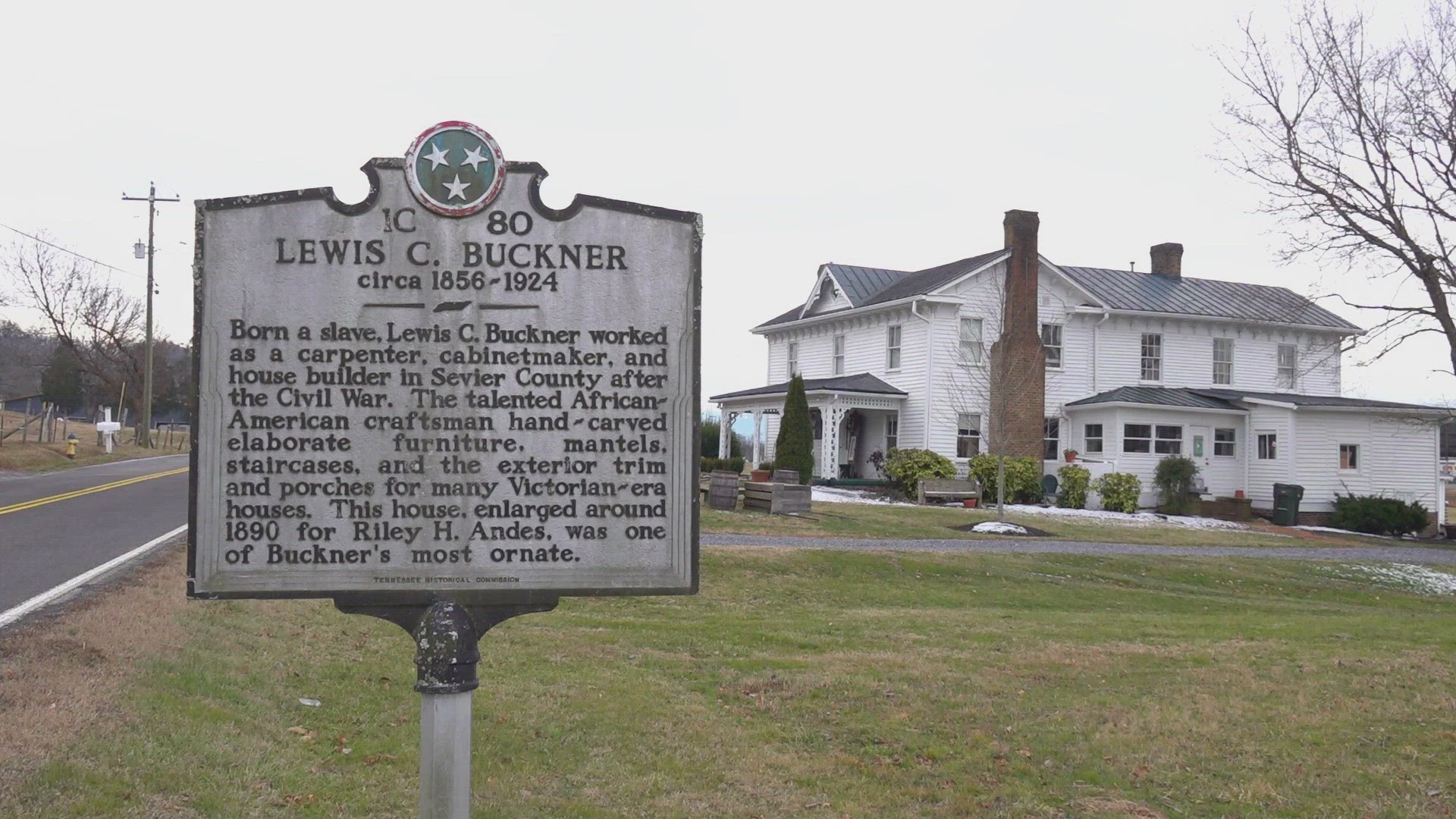 With no formal education, Buckner was drawn to carpentry—implementing the trees he found around Sevierville into his work.