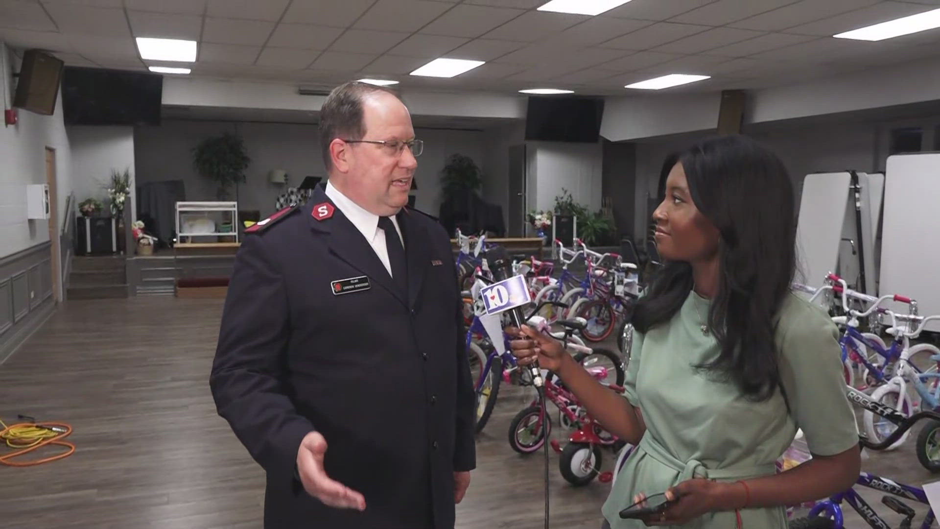 It's Salvation Army Appreciation week and the organization is hosting several events to serve the community including a bike giveaway. 