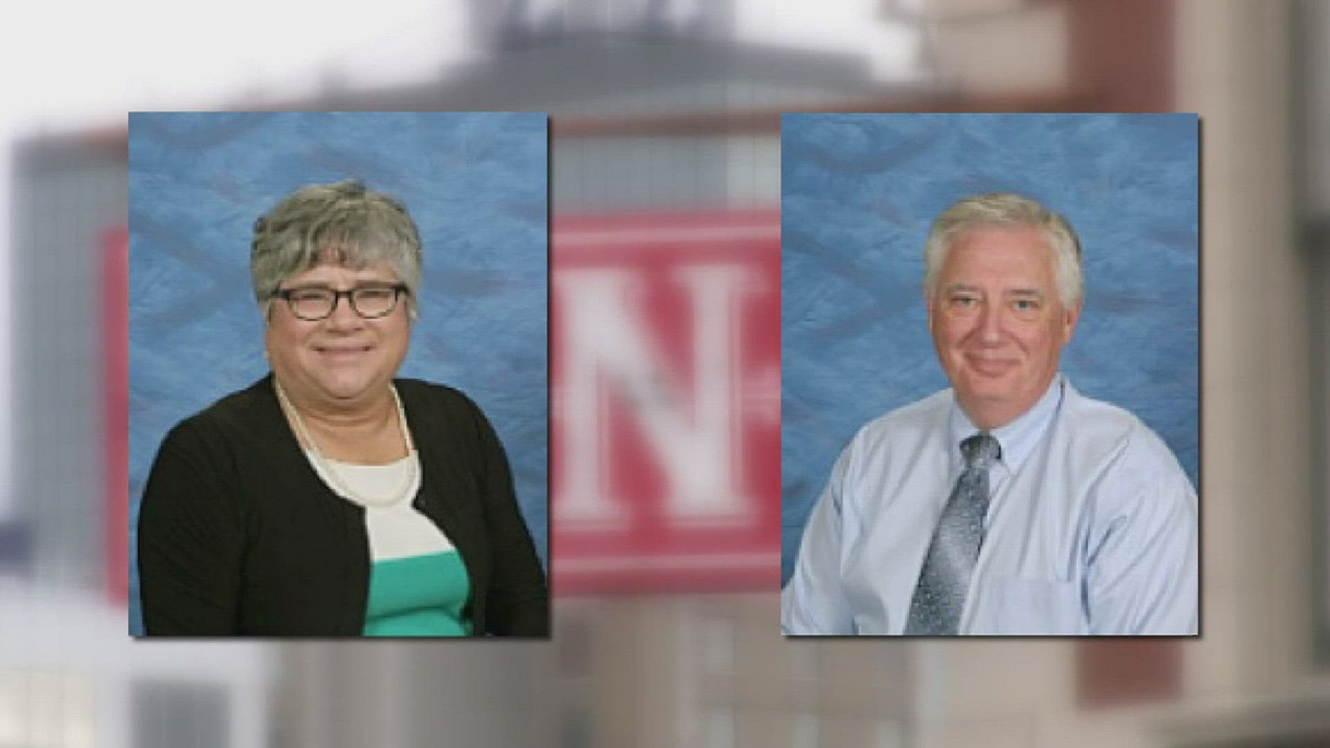 A Knox County Schools spokesperson confirmed Principal Becky Ashe and Vice Principal Tim Childers have been placed on leave pending an investigation.