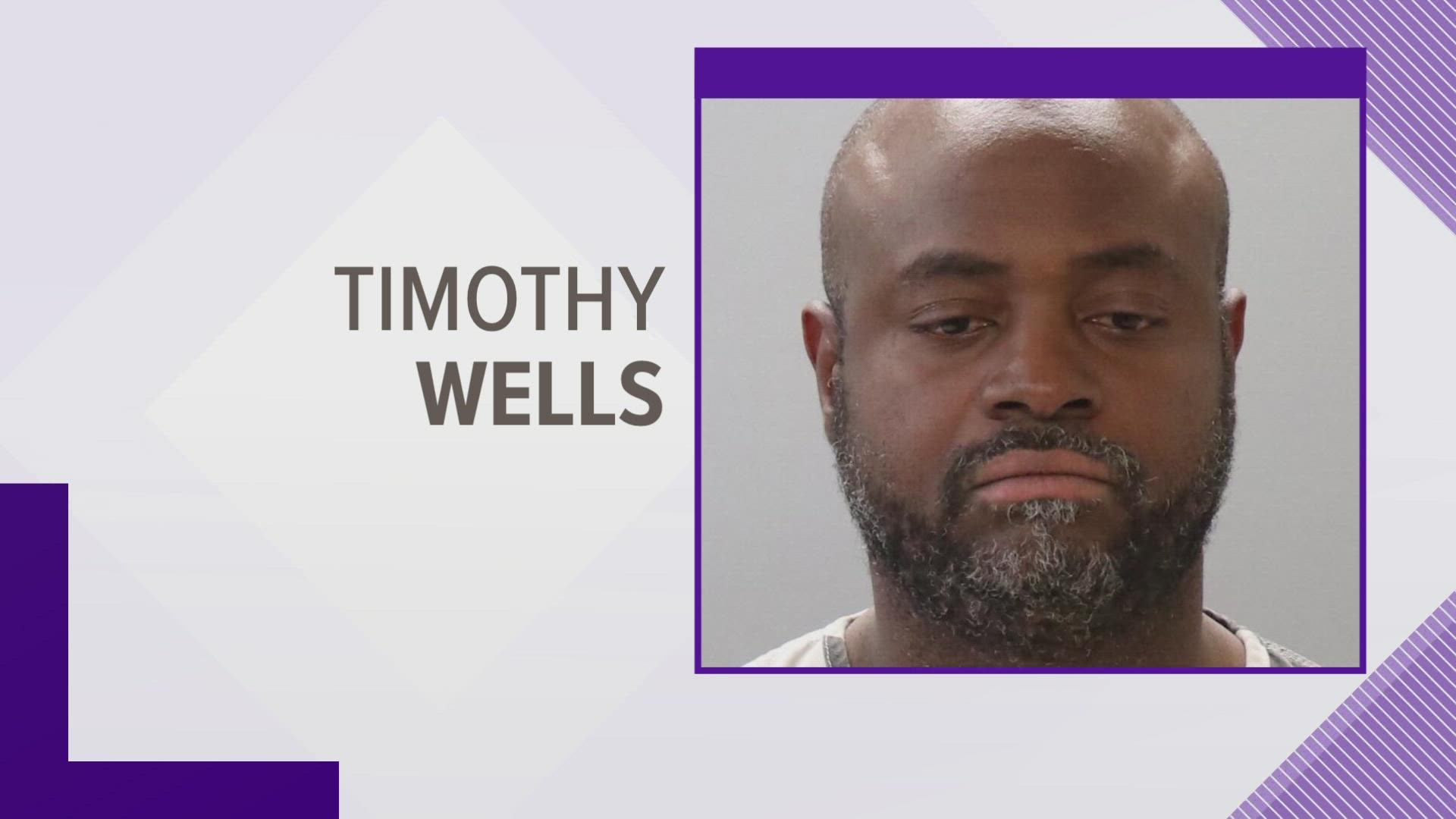 Timothy Wells told investigators his girlfriend committed suicide. He later changed his story and claimed he accidentally shot his girlfriend in the head.