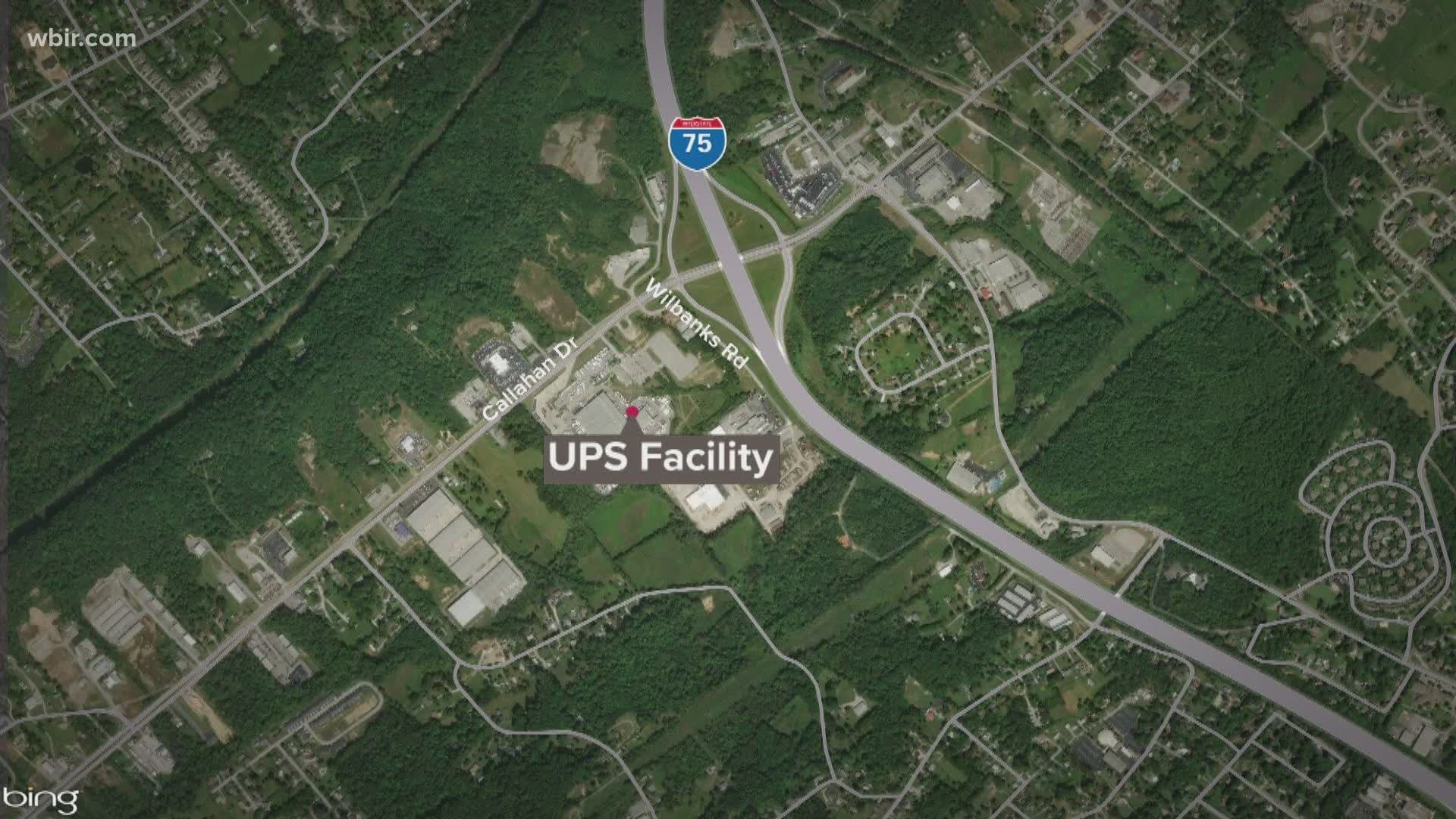 KPD Knoxville man in custody after he ran from officers, jumps on UPS truck